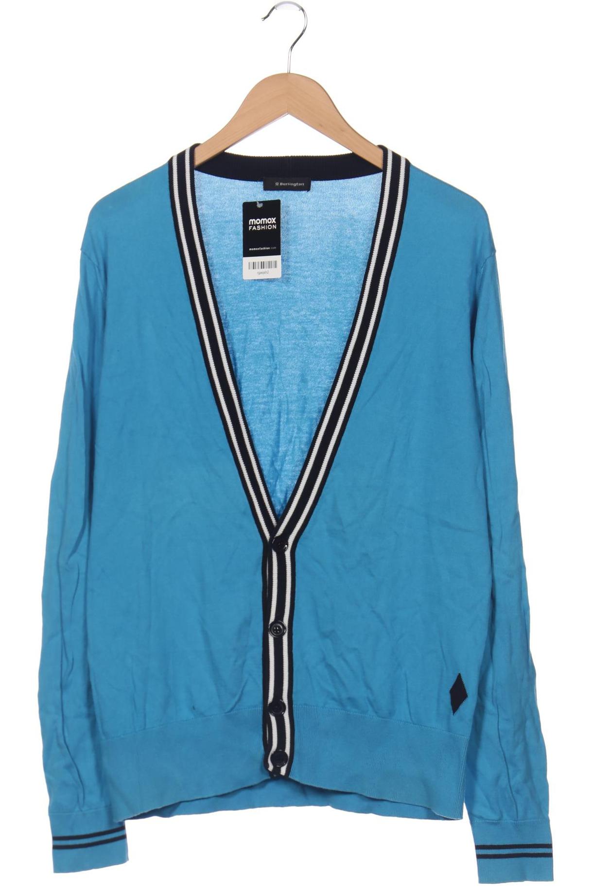 

Burlington Herren Strickjacke, blau, Gr. 54