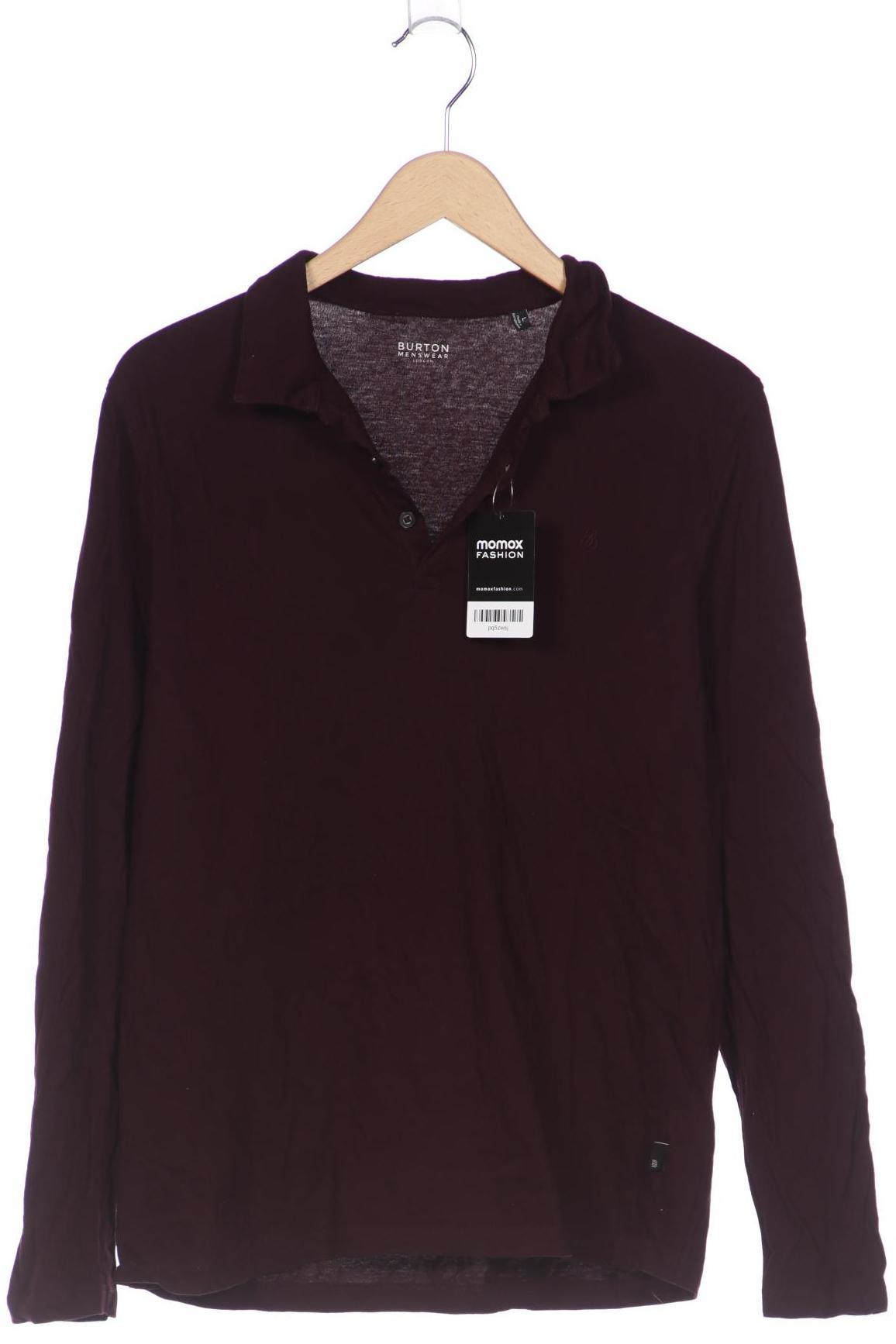 

BURTON Herren Langarmshirt, bordeaux