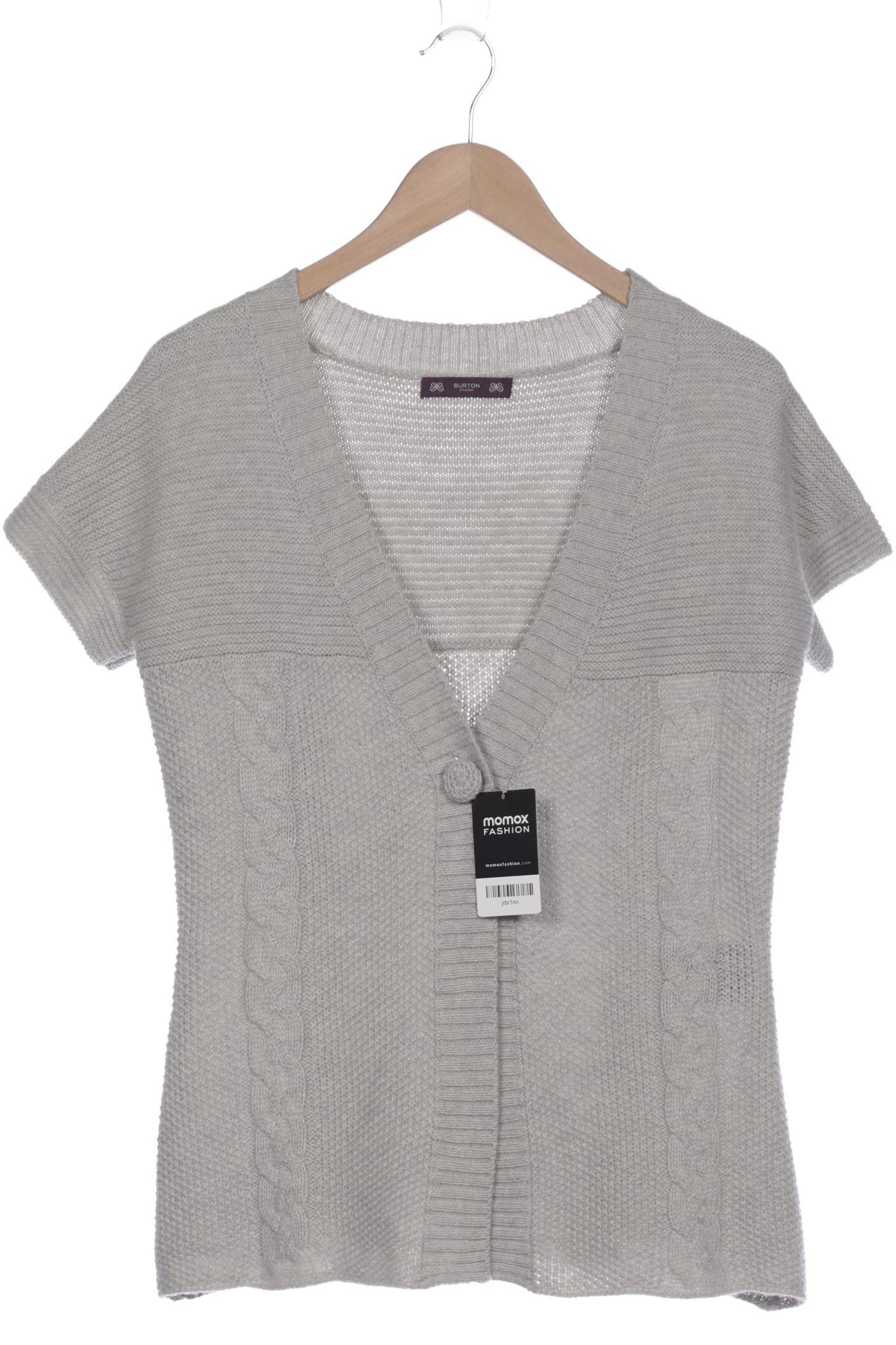 

Burton London Damen Strickjacke, grau, Gr. 38