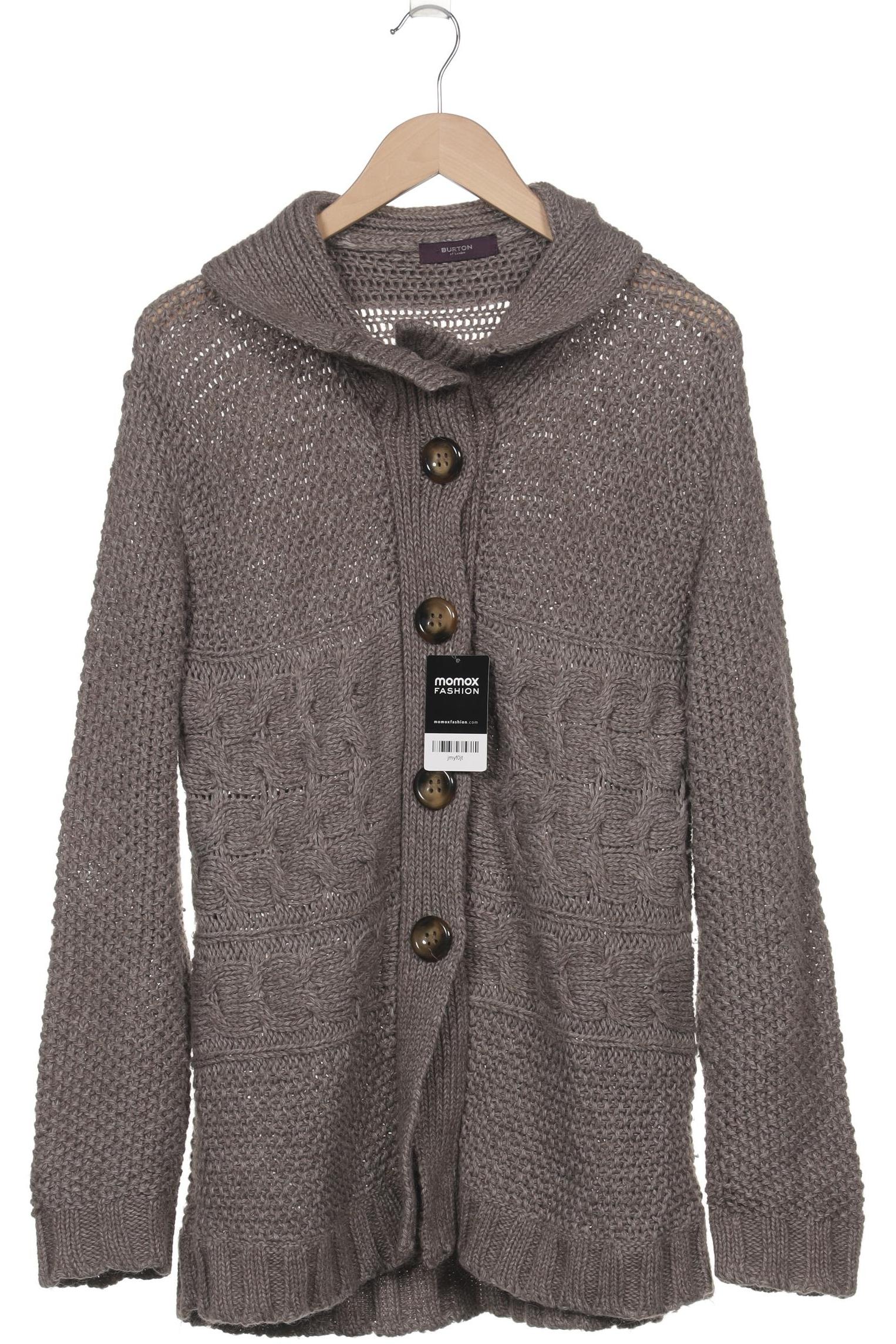 

Burton London Damen Strickjacke, grau, Gr. 42