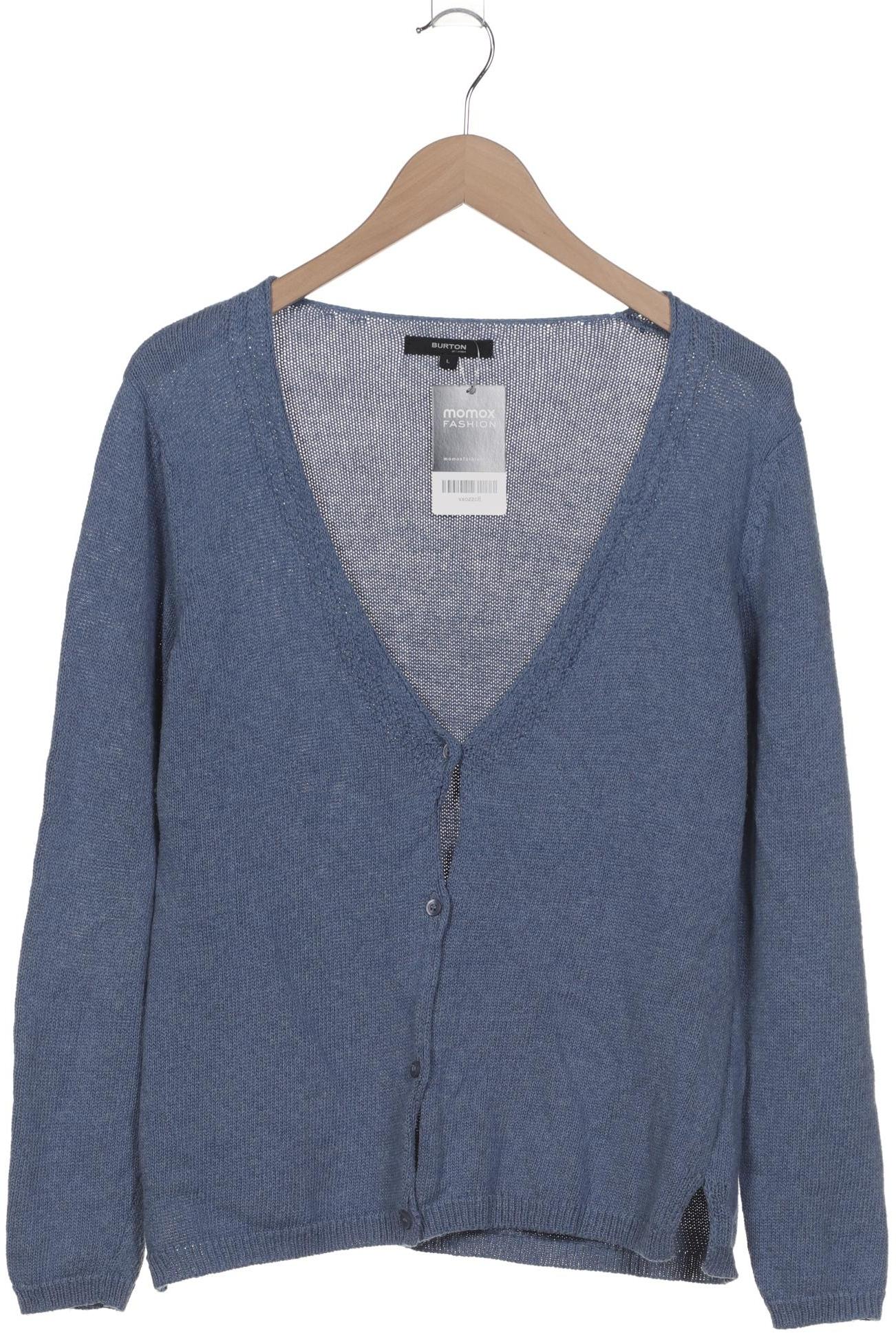 

Burton London Damen Strickjacke, blau, Gr. 42
