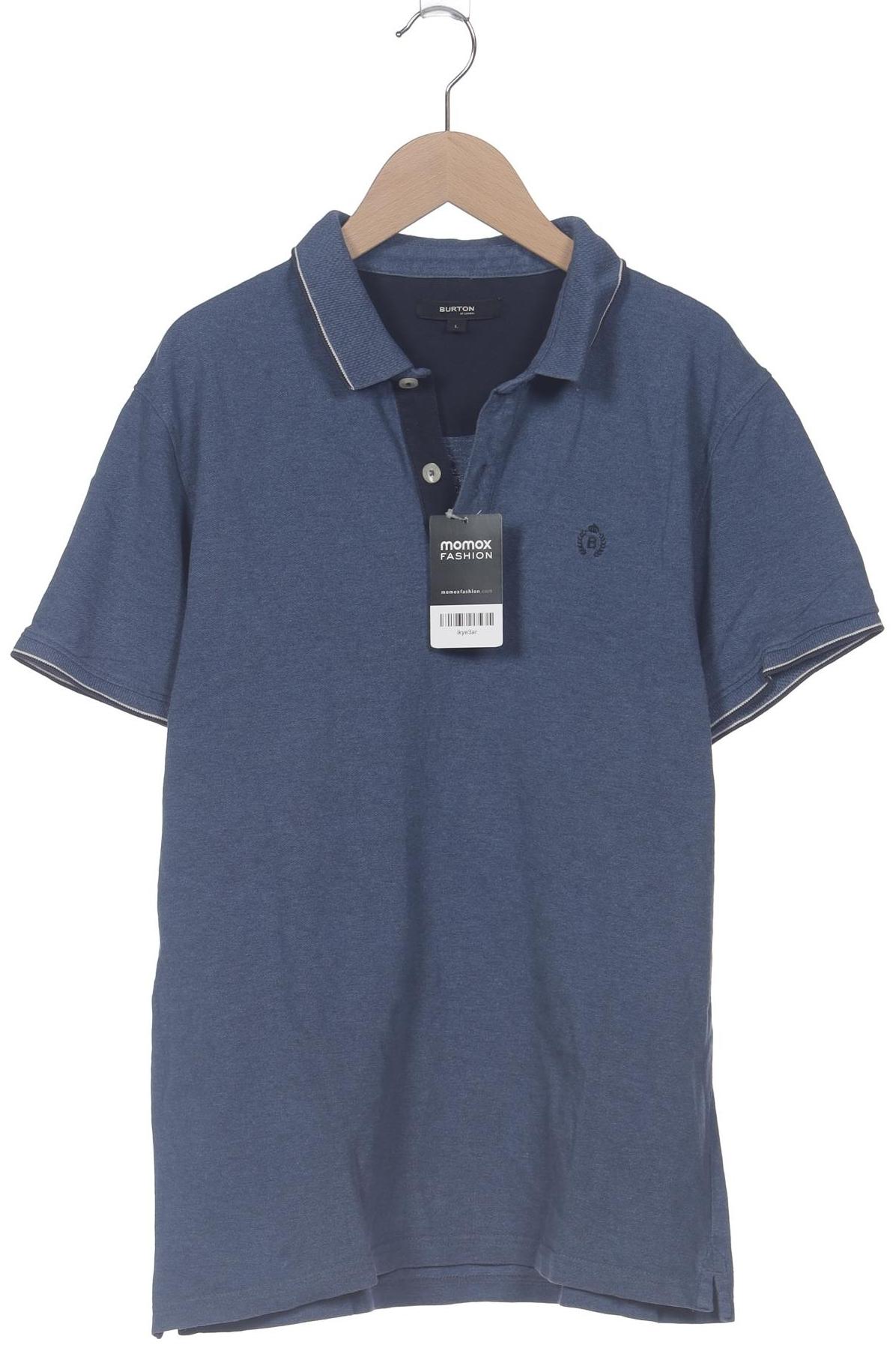 Thumbnail - Burton  London Herren Poloshirt, marineblau, Gr. 52