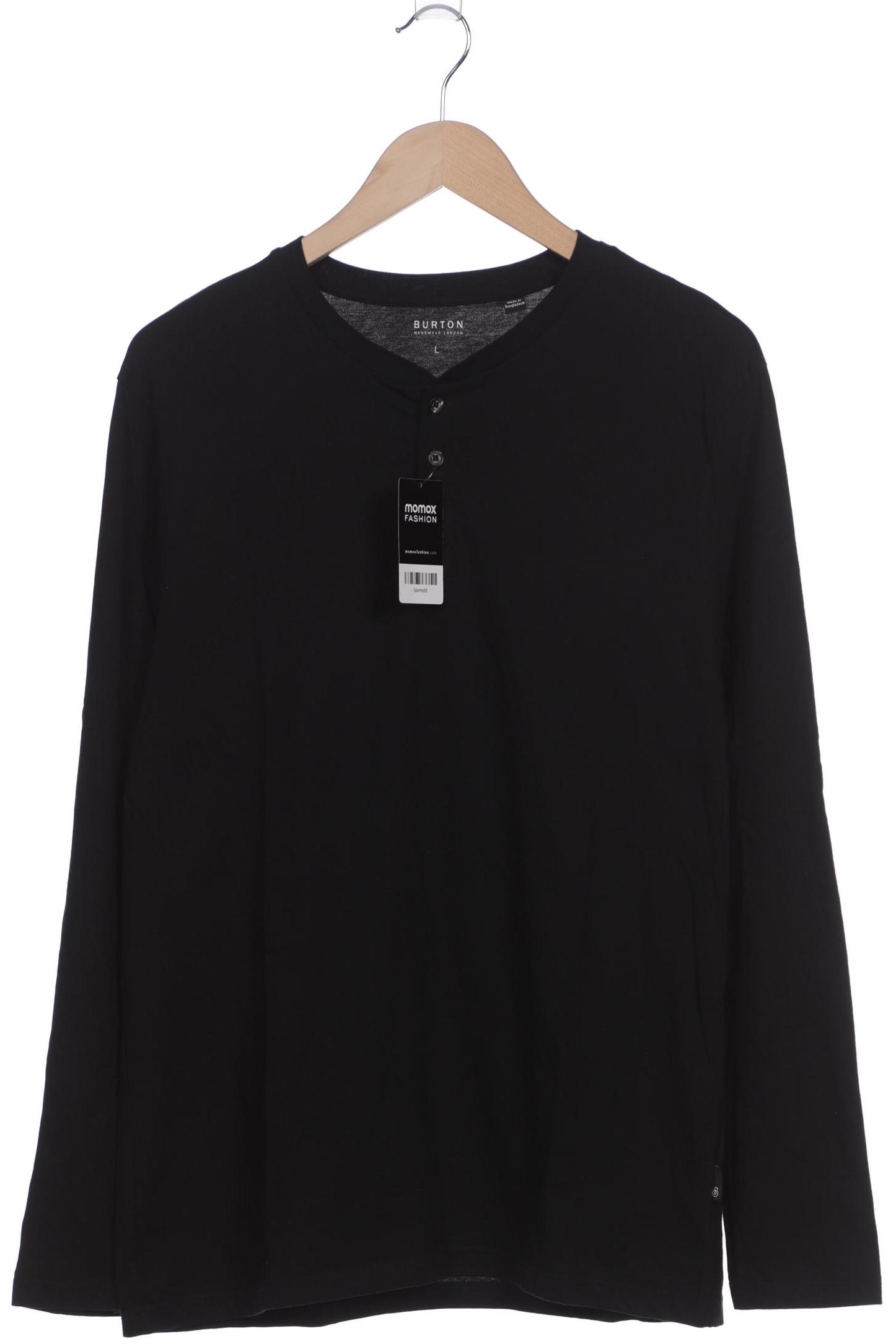 Thumbnail - Burton  London Herren Langarmshirt, schwarz, Gr. 52