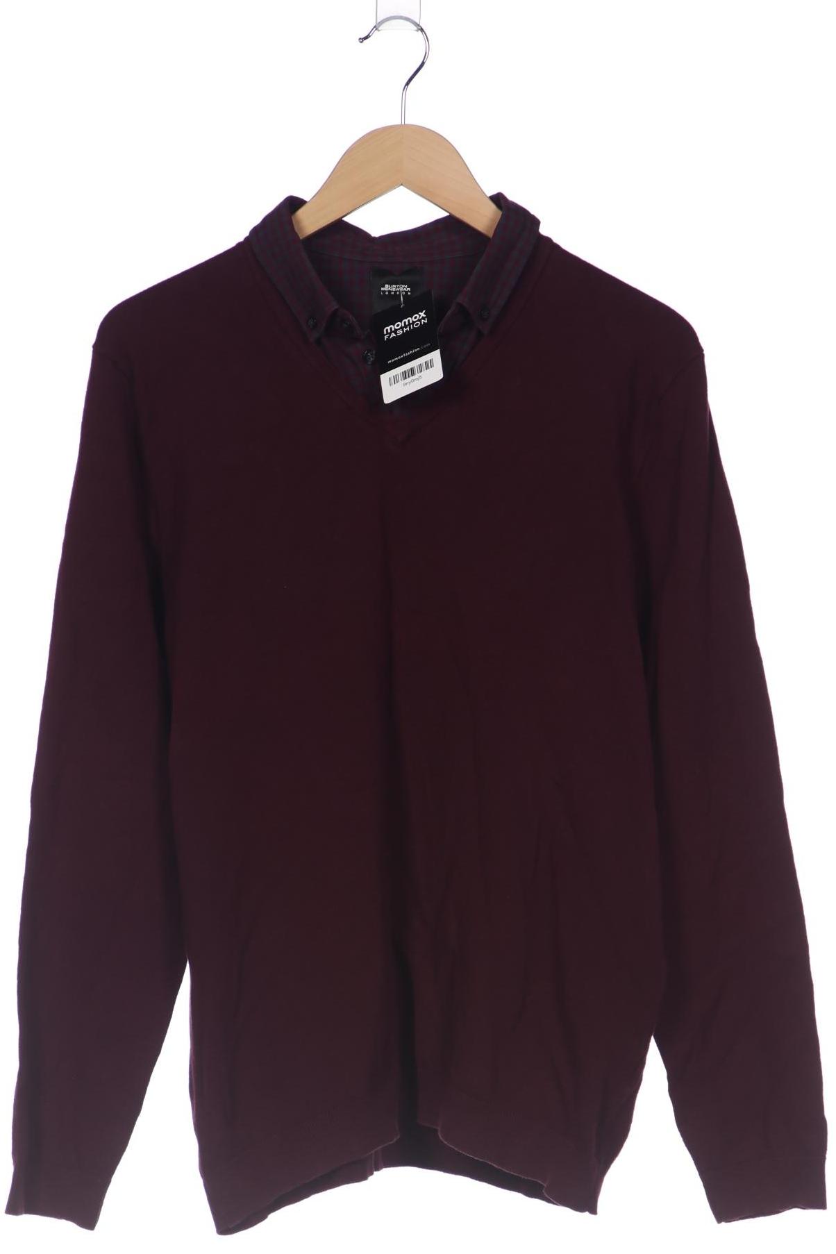 Thumbnail - Burton  London Herren Pullover, bordeaux, Gr. 52