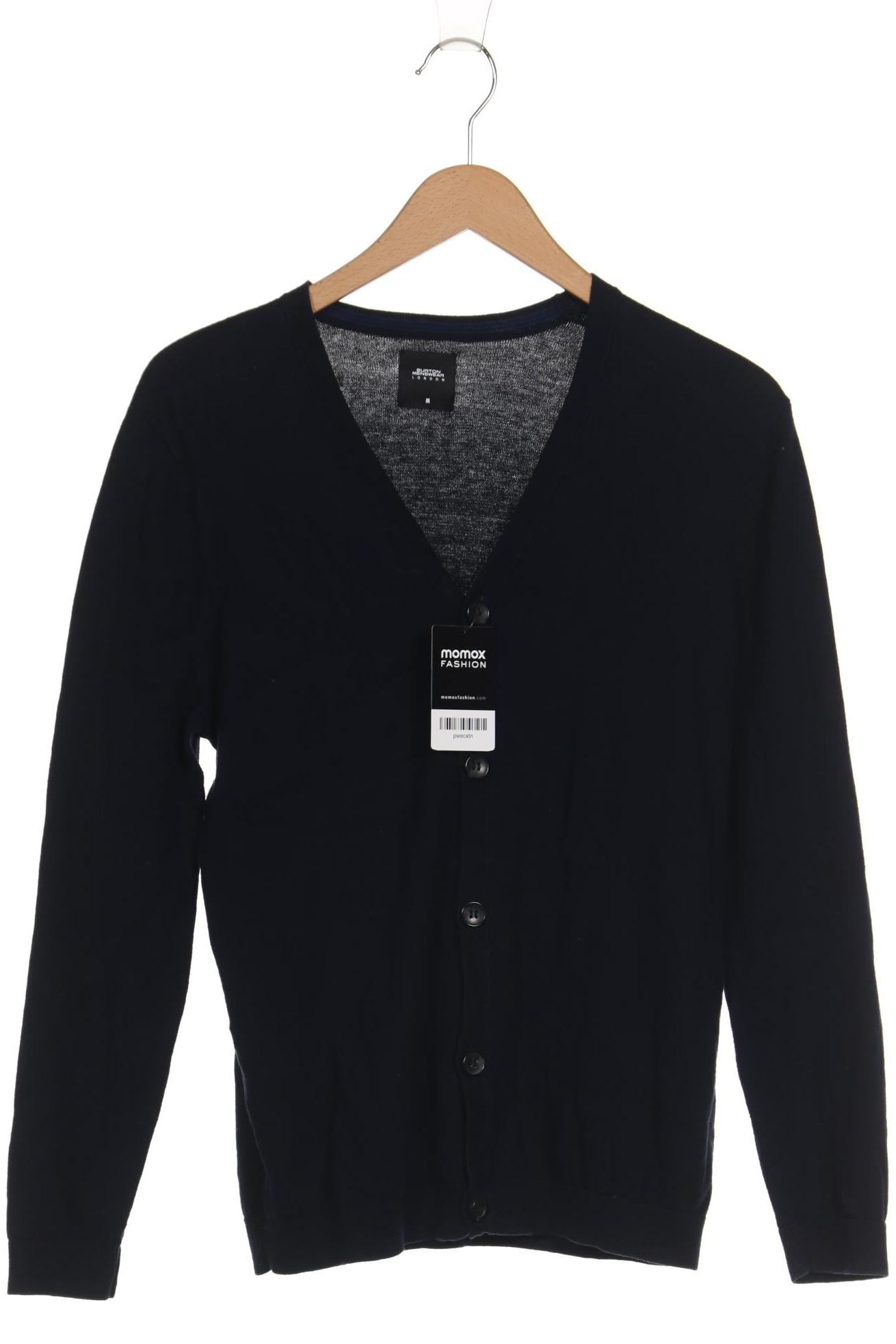 Thumbnail - Burton  London Herren Strickjacke, marineblau, Gr. 48