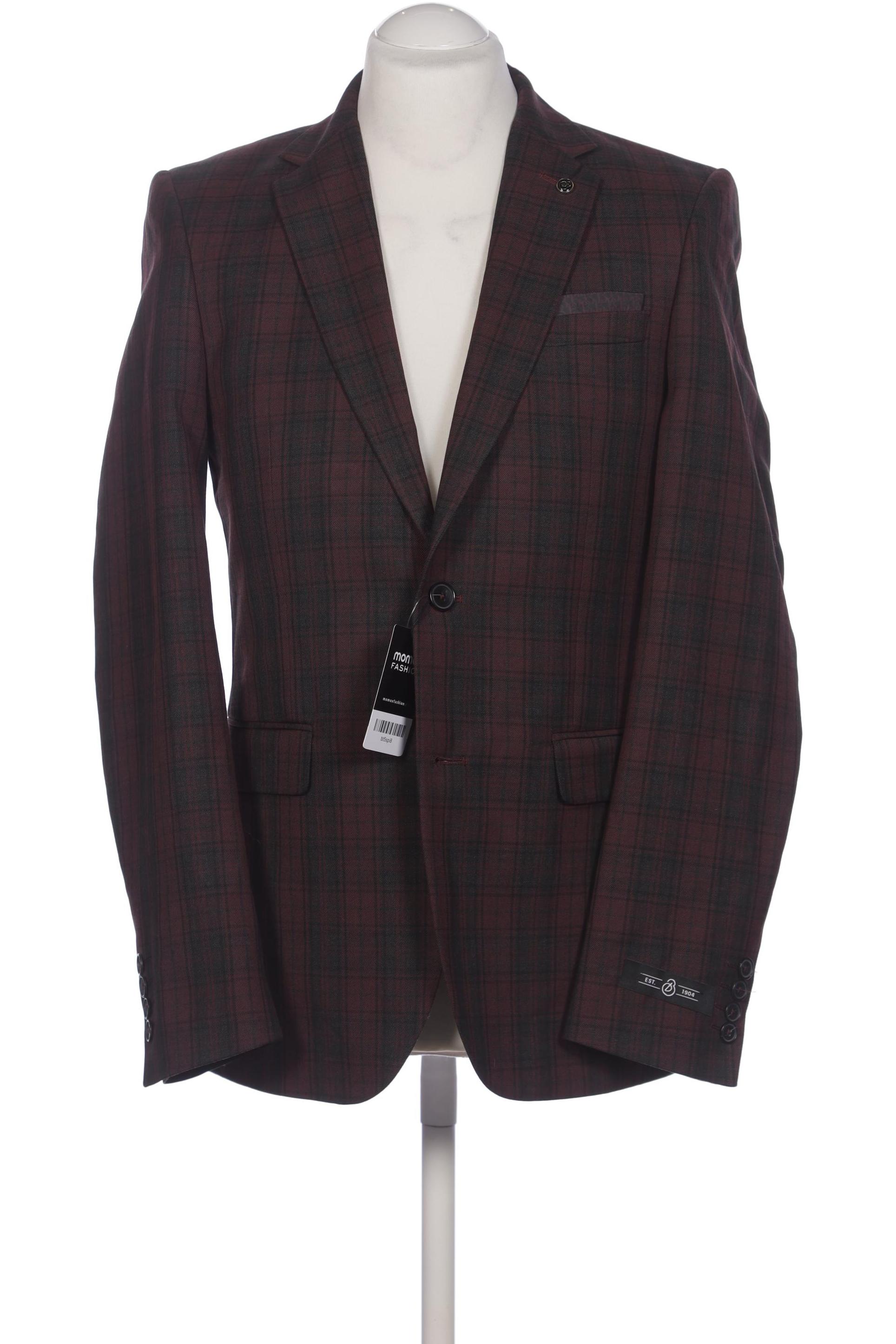 

Burton London Herren Sakko, bordeaux, Gr. 52