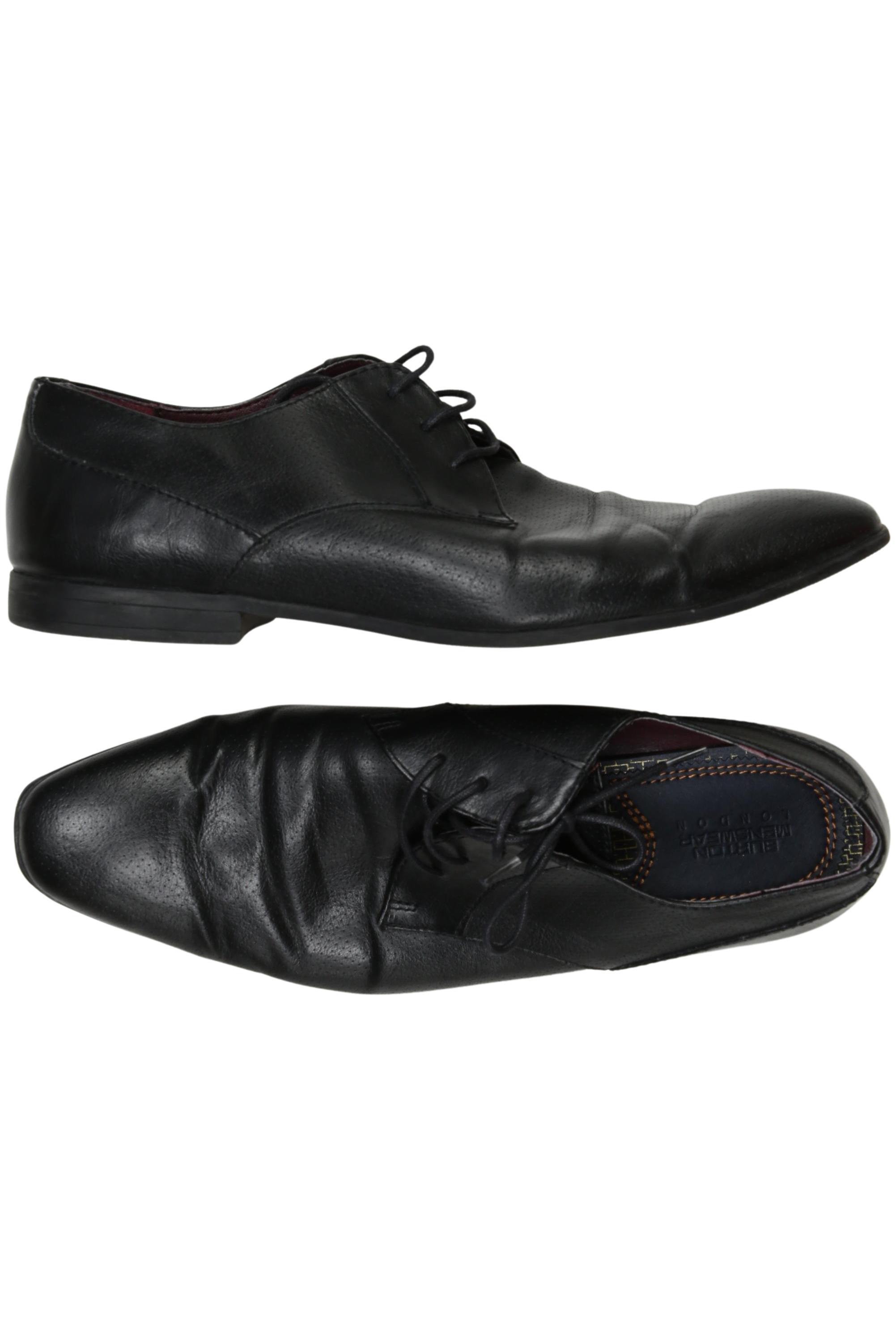 

Burton London Herren Halbschuh, schwarz, Gr. 45