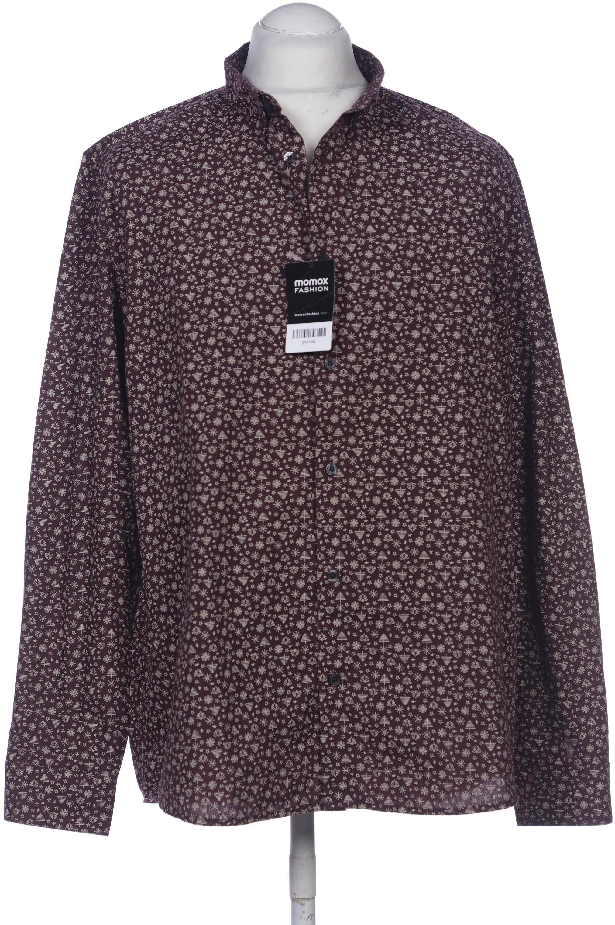 

Burton London Herren Hemd, bordeaux, Gr. 54