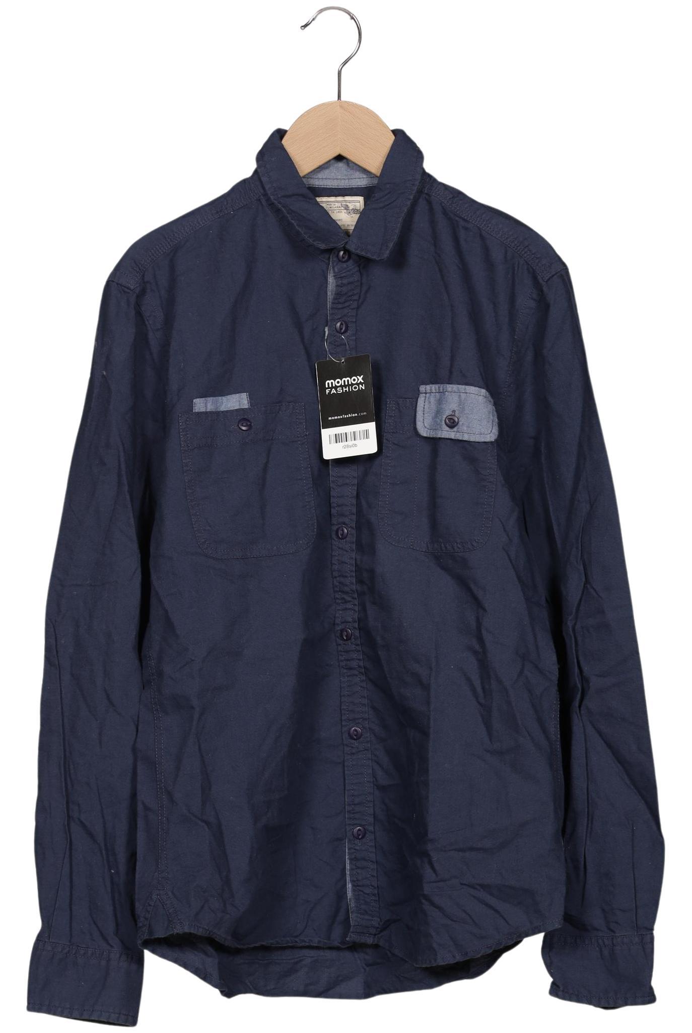 Thumbnail - Burton  London Herren Hemd, marineblau, Gr. 46