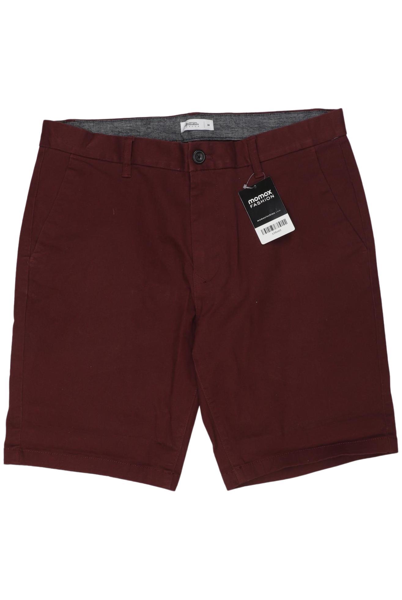 Thumbnail - Burton  London Herren Shorts, bordeaux, Gr. 34