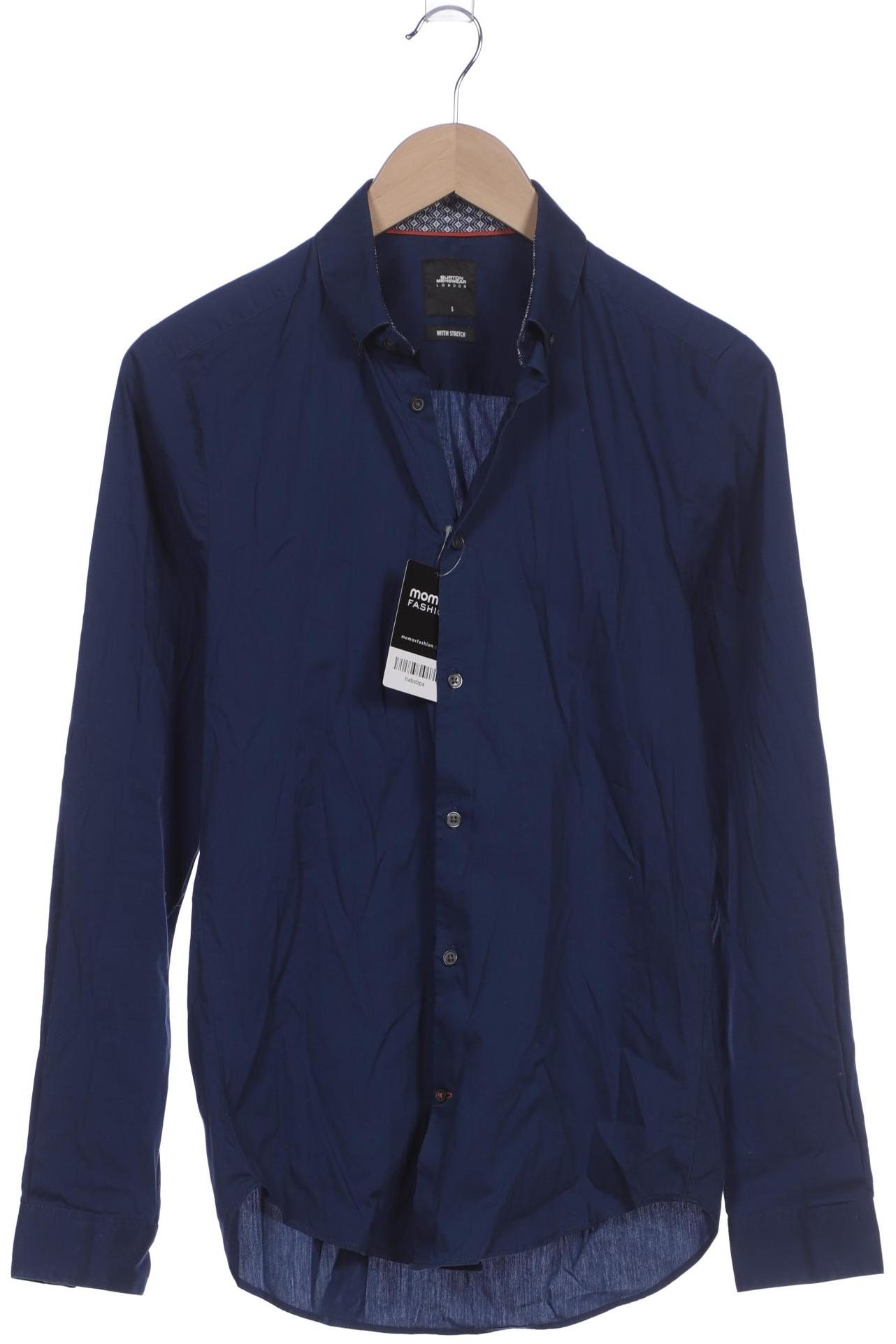 

Burton London Herren Hemd, marineblau, Gr. 46