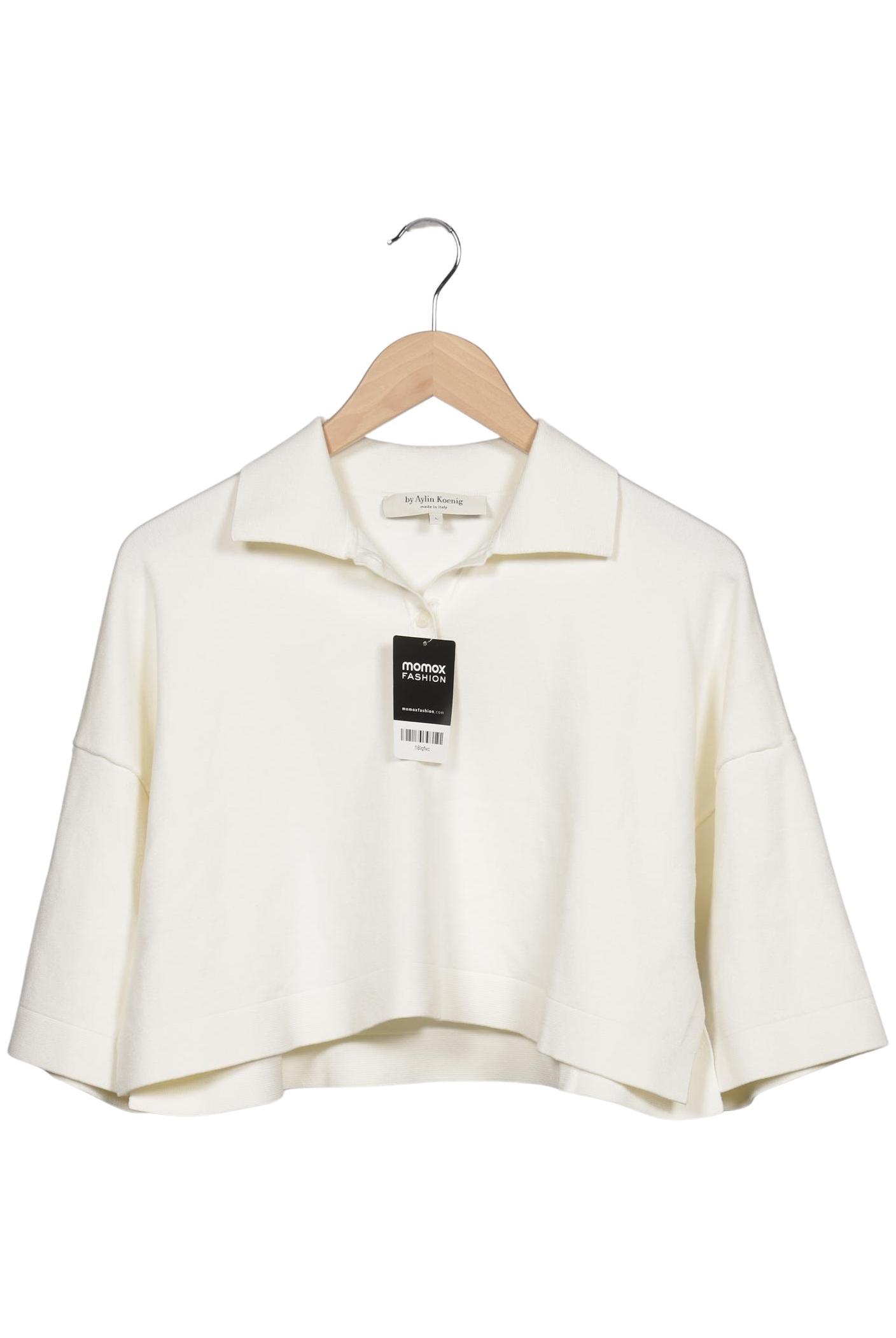 

By Aylin Koenig Damen Poloshirt, cremeweiß, Gr. 42
