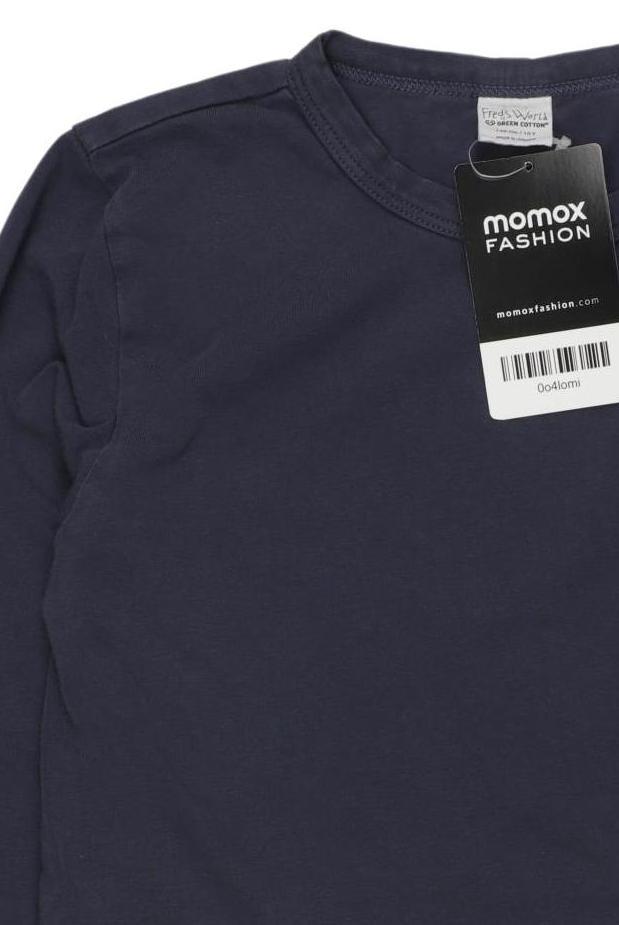 Thumbnail - By Green Cotton Jungen Langarmshirt, marineblau, Gr. 140