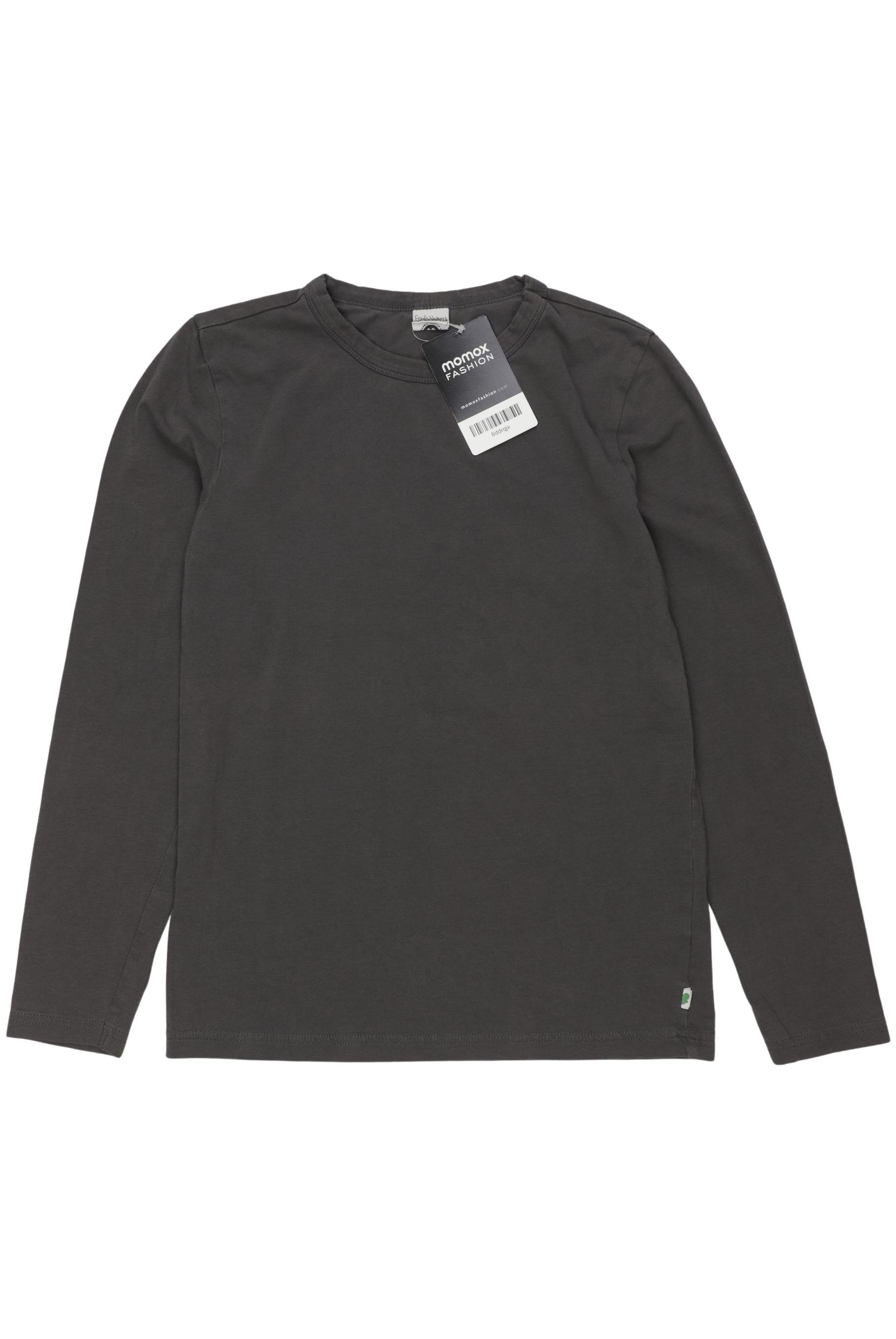 

By Green Cotton Jungen Langarmshirt, grau, Gr. 140