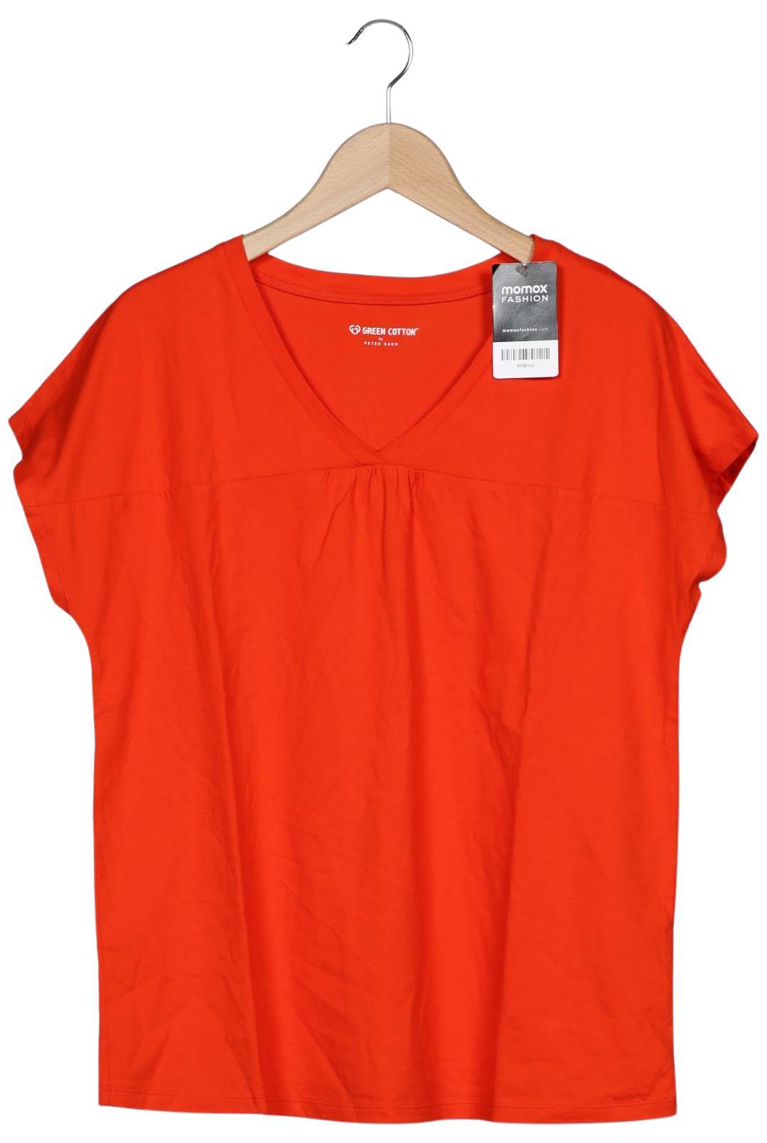 

By Green Cotton Damen T-Shirt, orange, Gr. 40