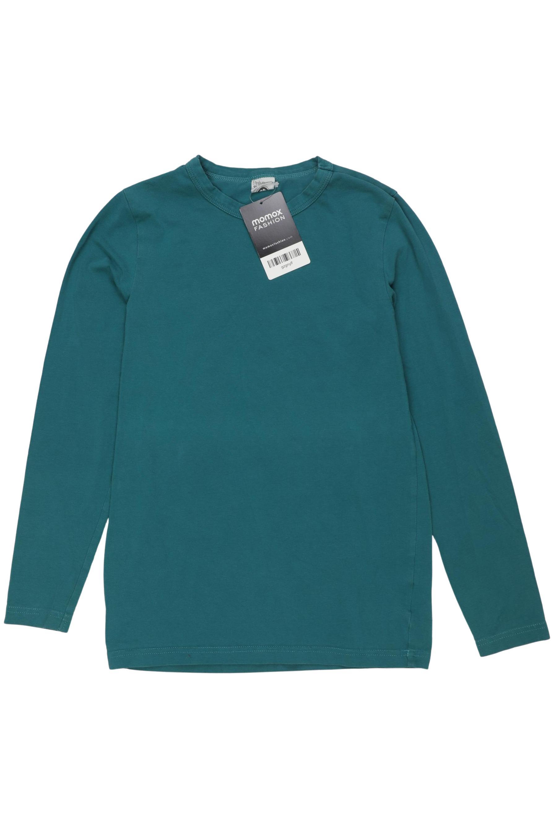 

By Green Cotton Jungen Langarmshirt, türkis, Gr. 140