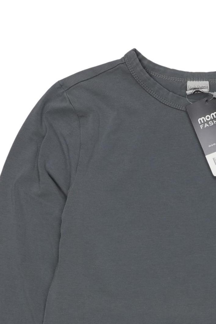 Thumbnail - By Green Cotton Jungen Langarmshirt, grau, Gr. 140