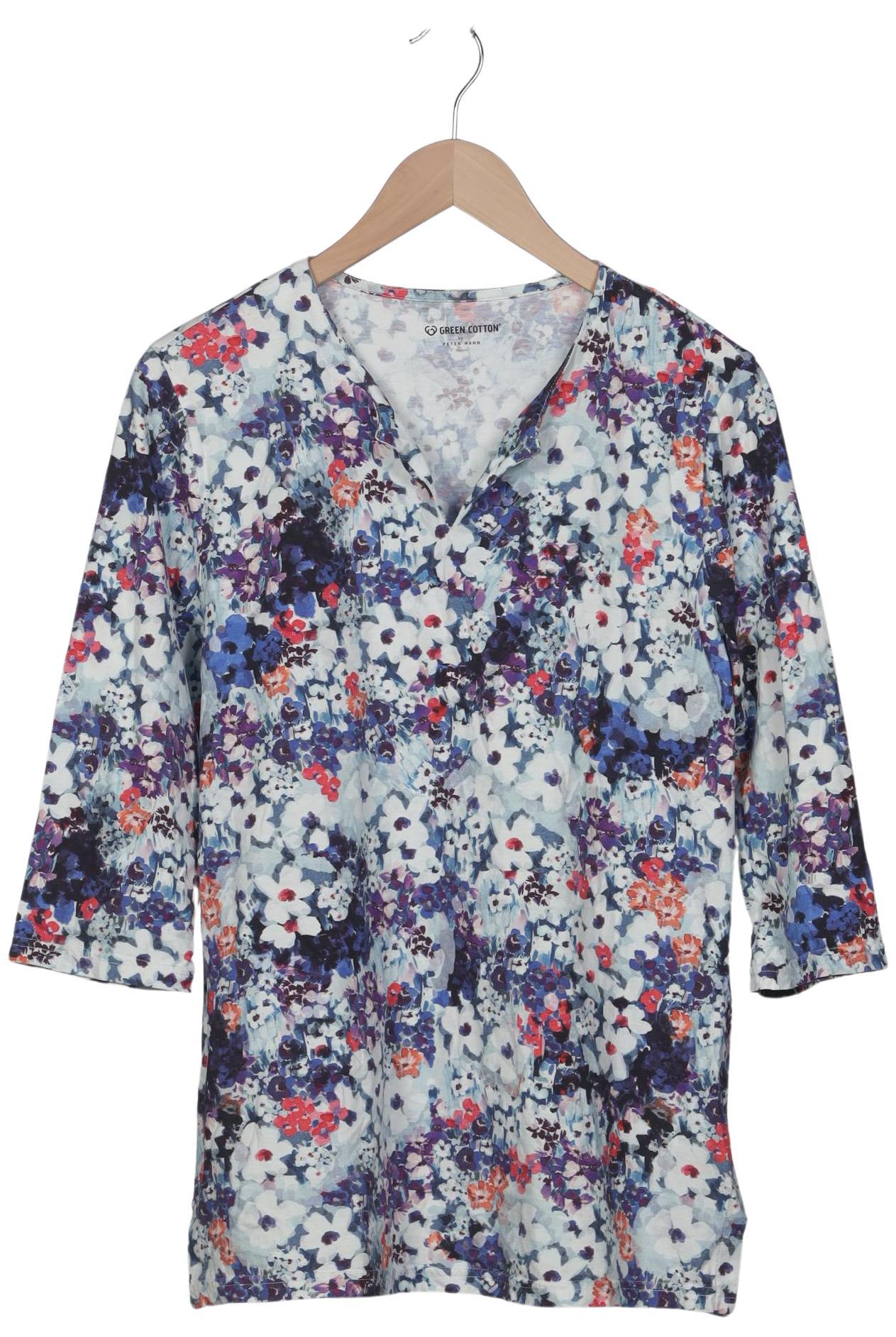 

By Green Cotton Damen Langarmshirt, mehrfarbig, Gr. 42