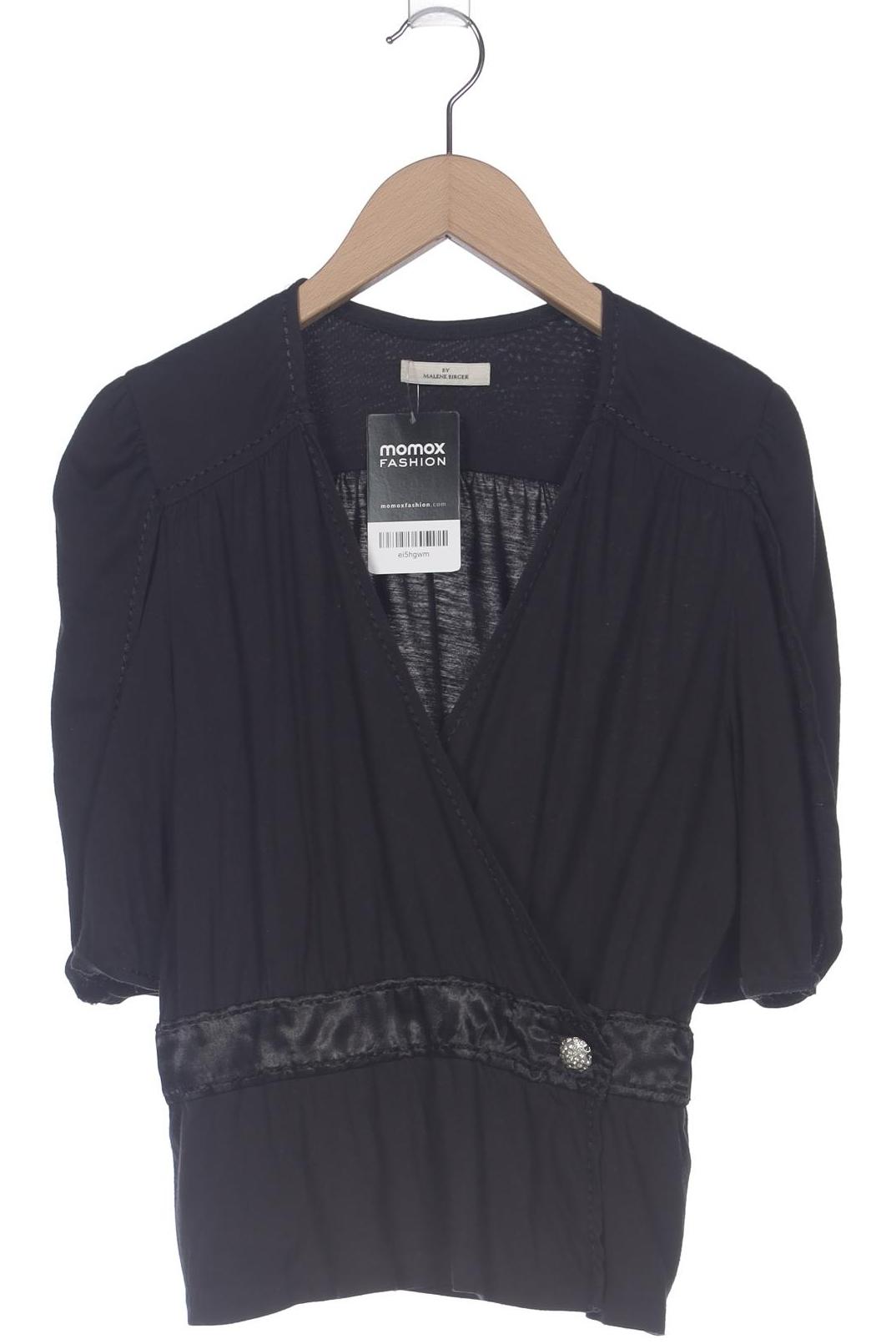 

By Malene Birger Damen T-Shirt, schwarz, Gr. 36