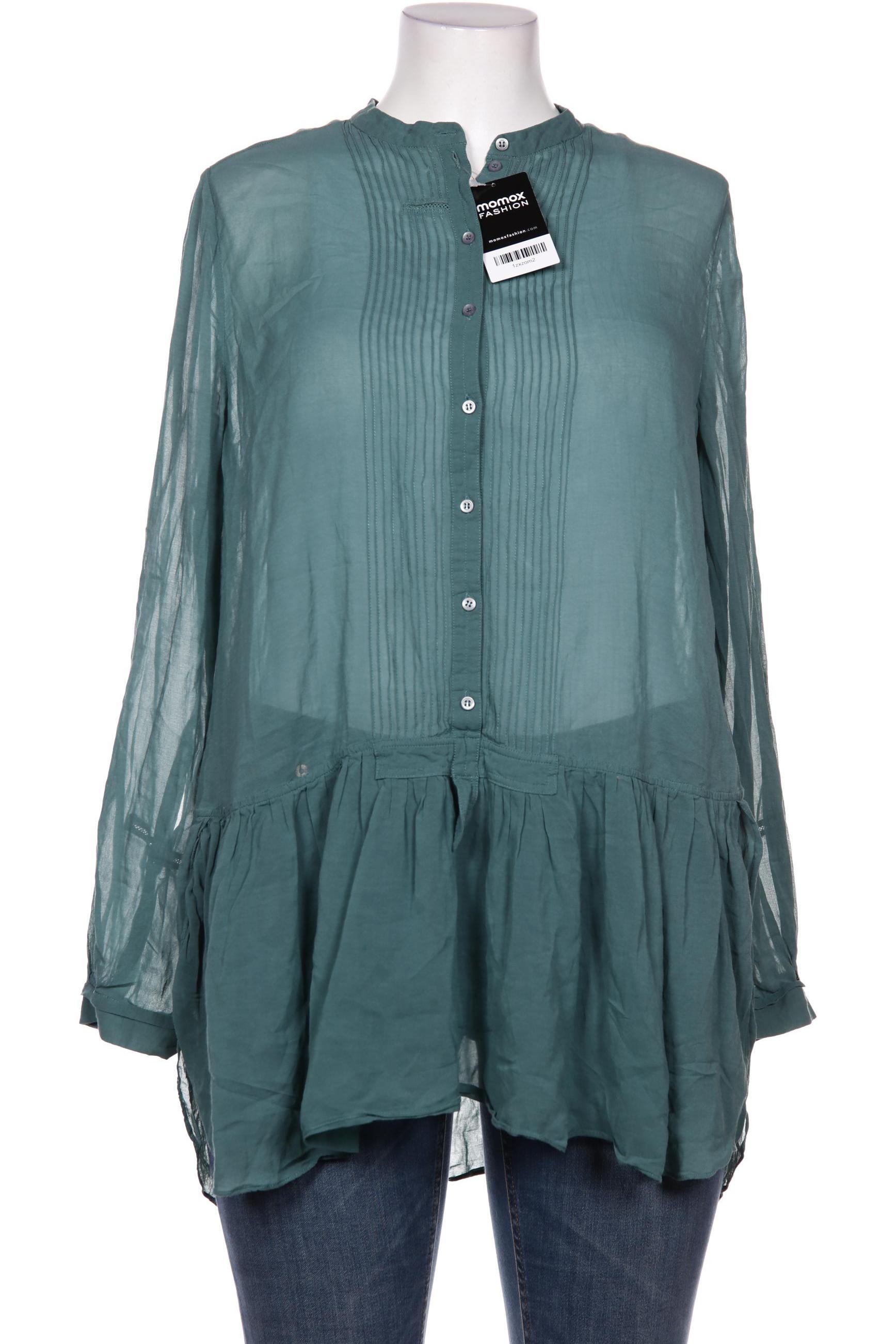 

By Malene Birger Damen Bluse, türkis, Gr. 40