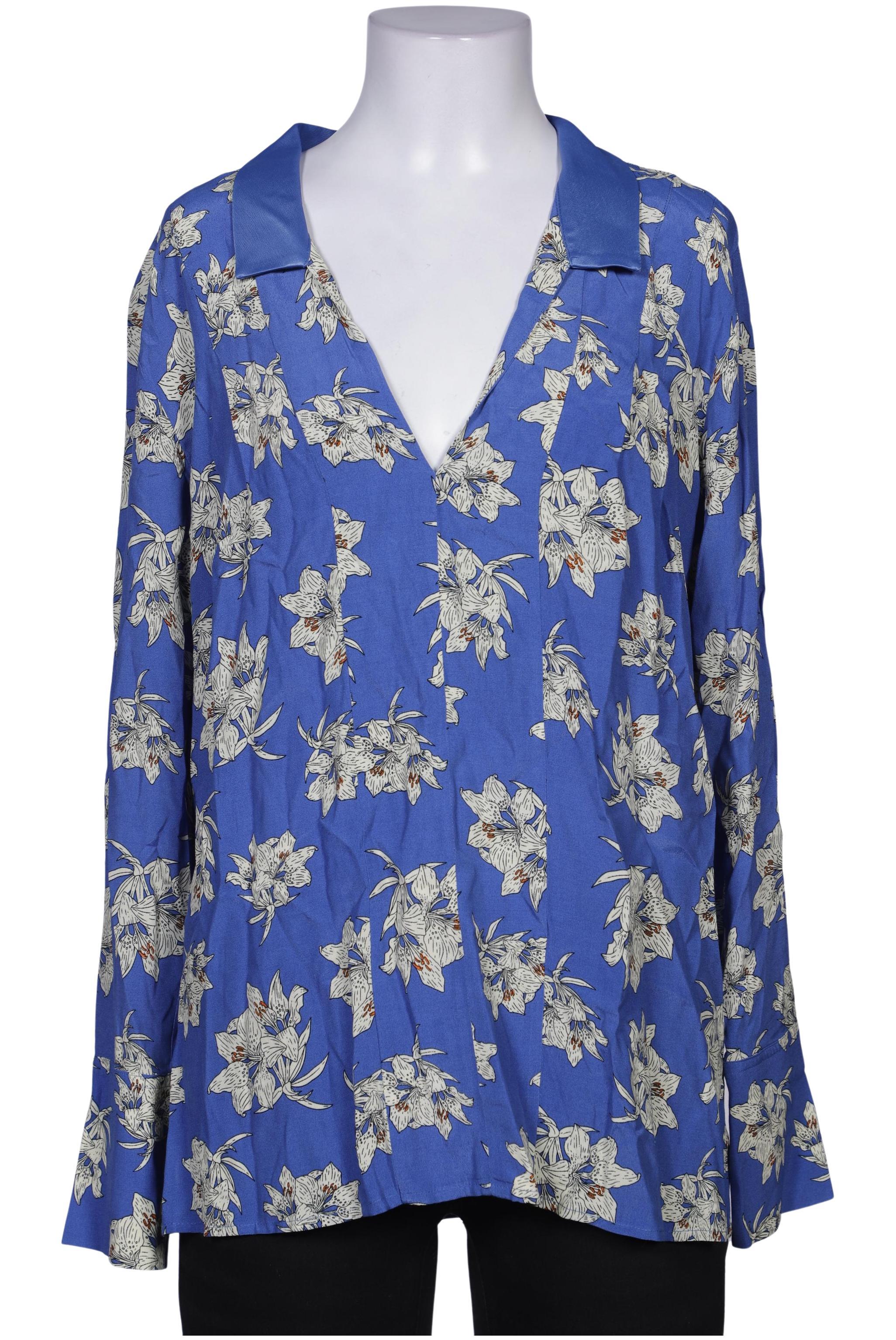 

By Malene Birger Damen Bluse, blau, Gr. 36