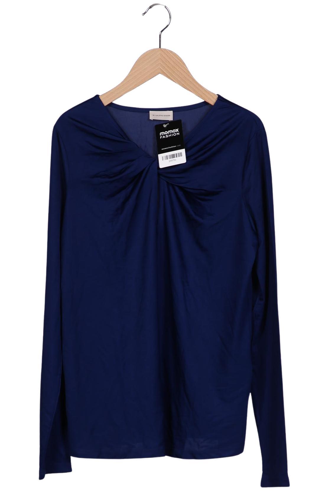

By Malene Birger Damen Langarmshirt, marineblau, Gr. 38