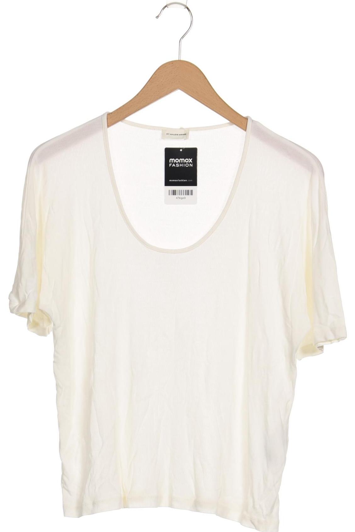 

By Malene Birger Damen T-Shirt, cremeweiß, Gr. 36