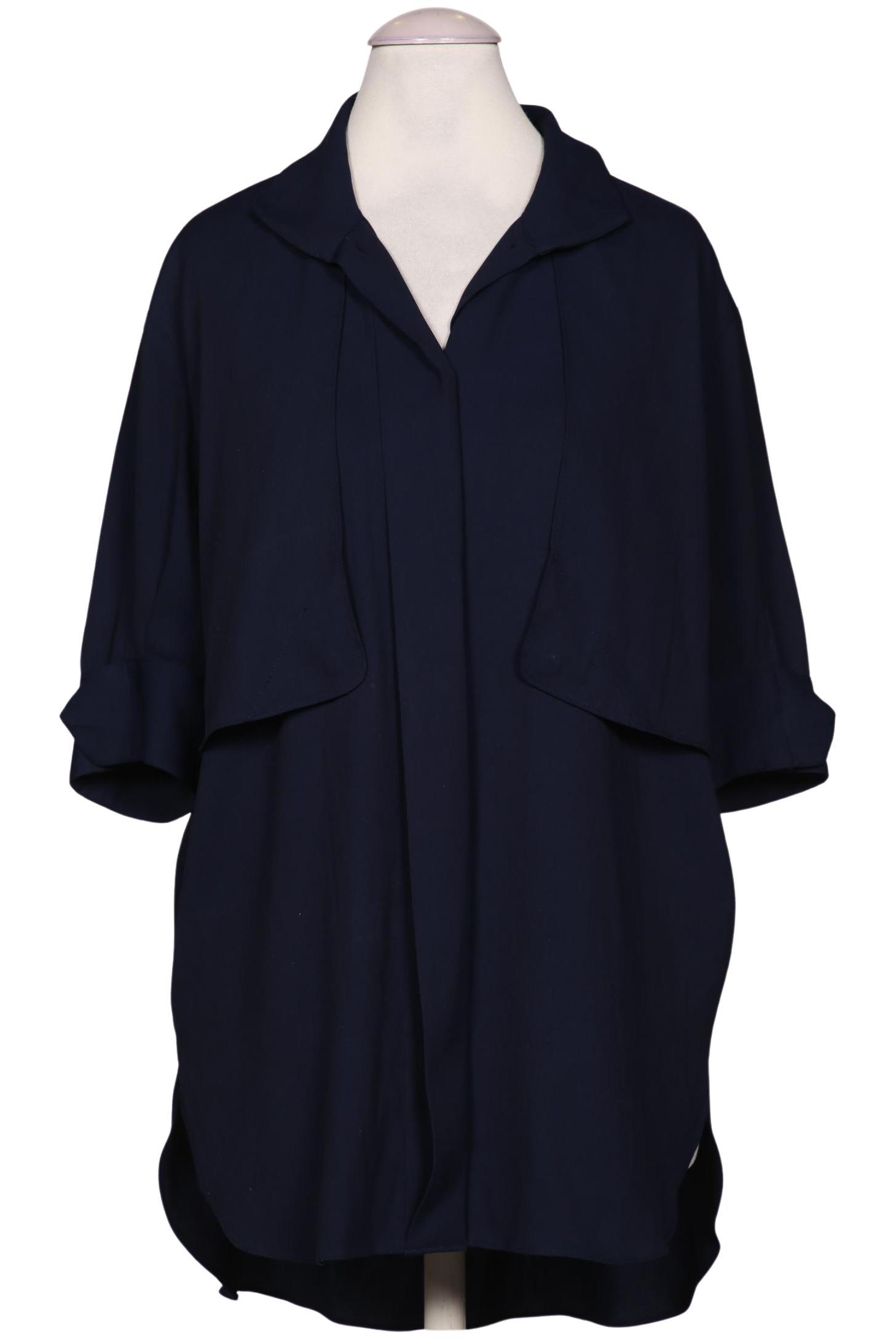 

By Malene Birger Damen Bluse, marineblau, Gr. 44