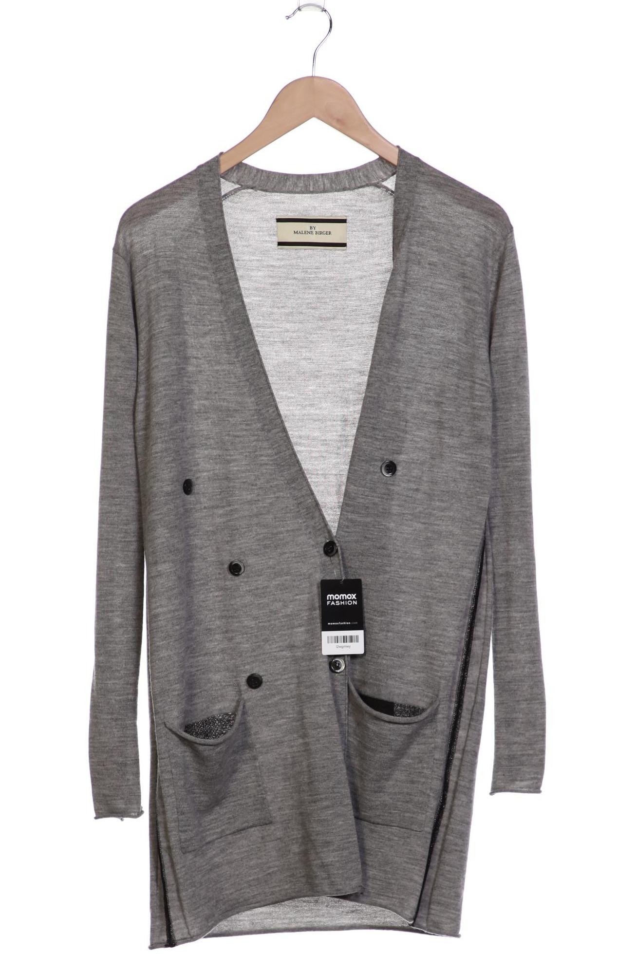 

By Malene Birger Damen Strickjacke, grau, Gr. 36