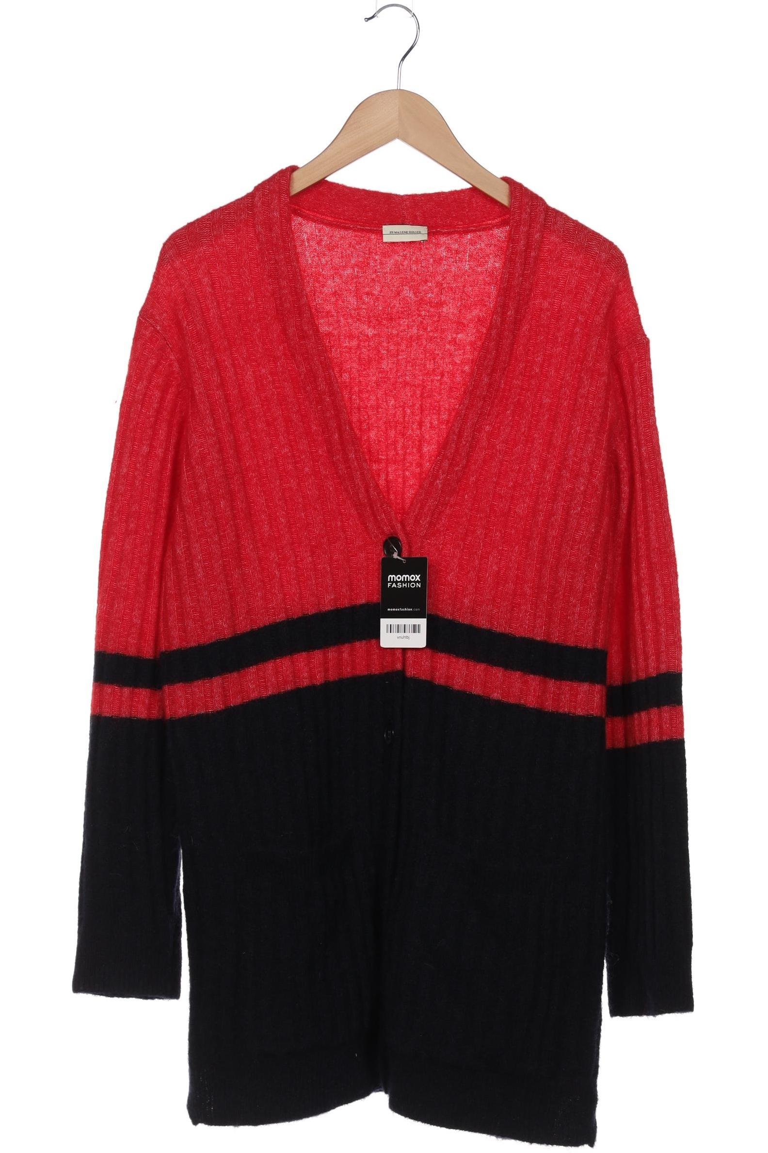 

By Malene Birger Damen Strickjacke, rot, Gr. 42