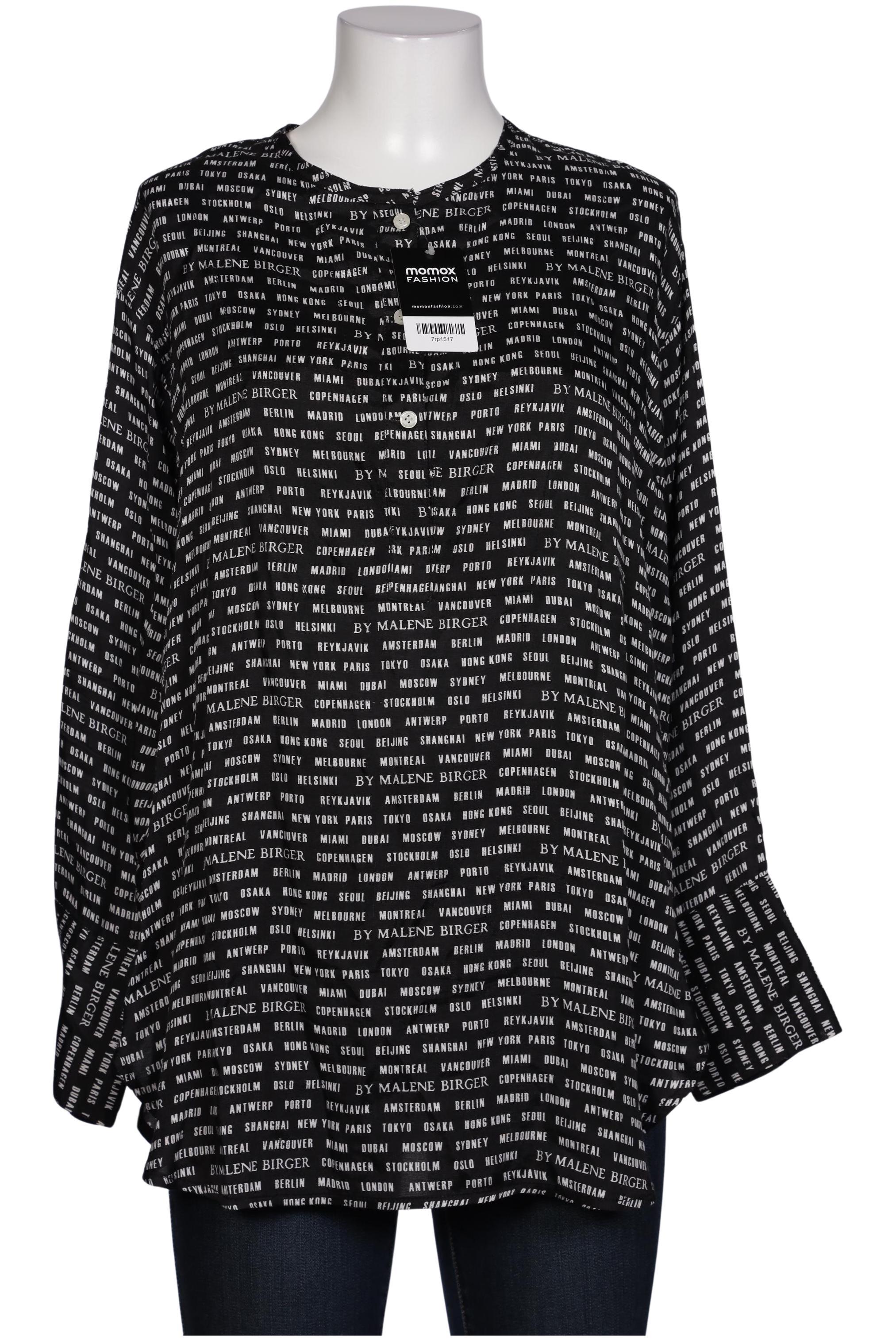 

By Malene Birger Damen Bluse, schwarz, Gr. 38
