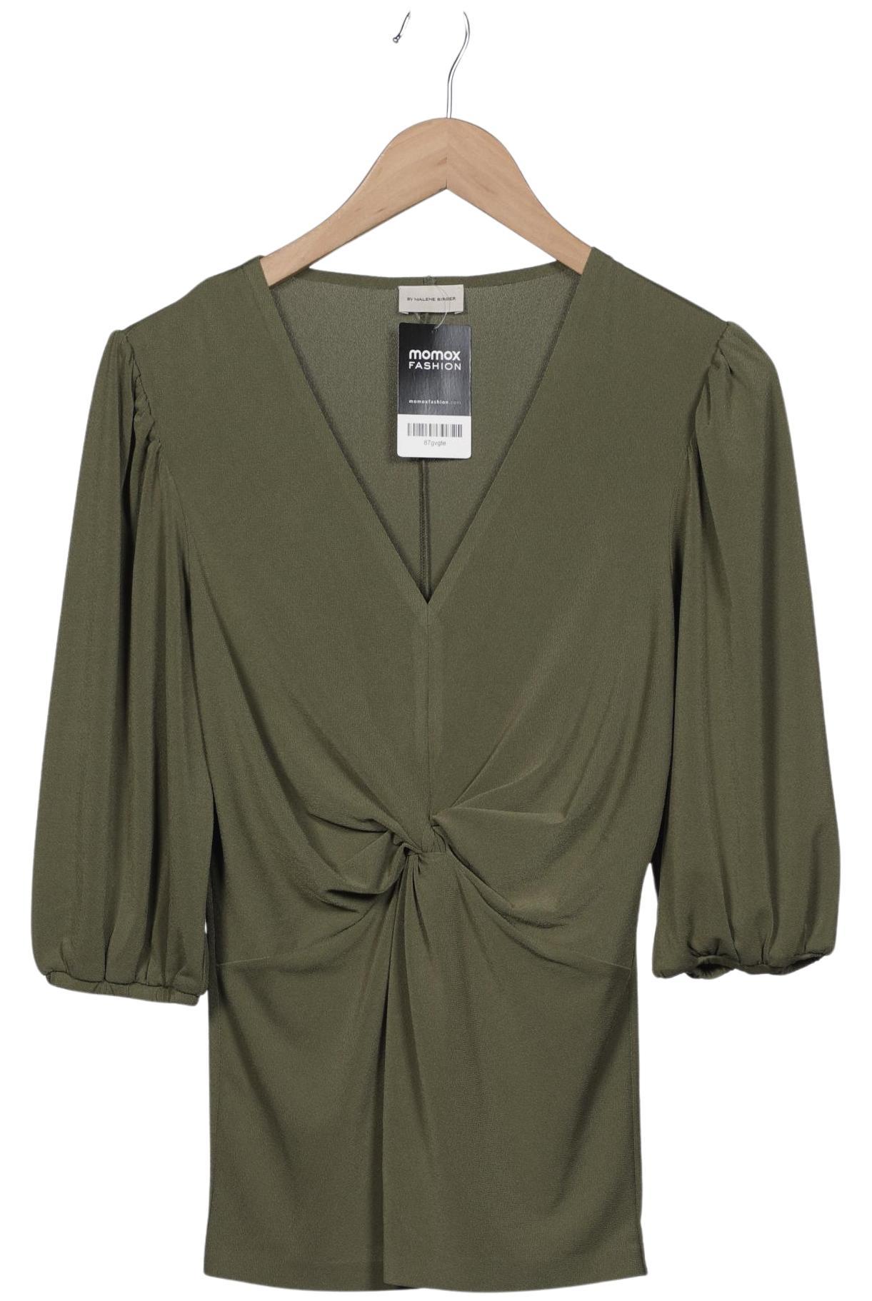 

By Malene Birger Damen Langarmshirt, grün, Gr. 38
