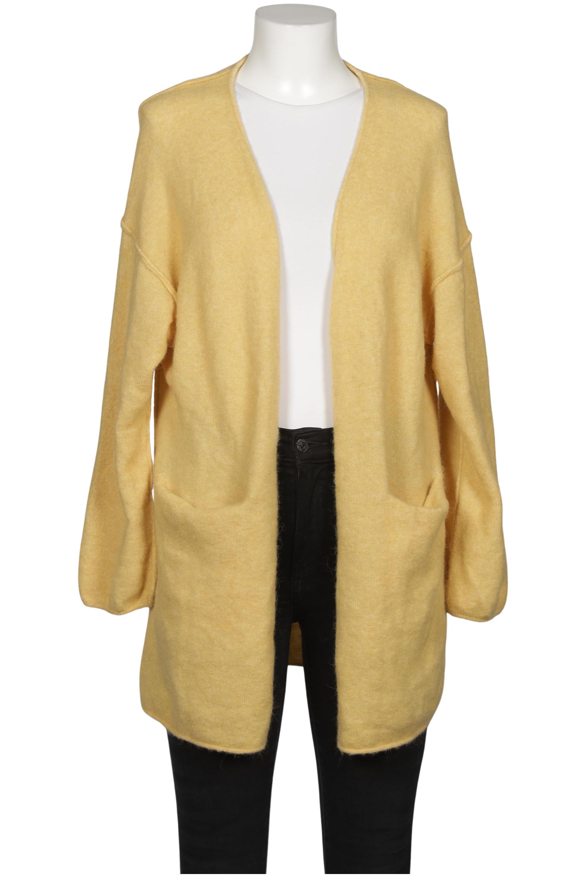 

By Malene Birger Damen Strickjacke, gelb, Gr. 38