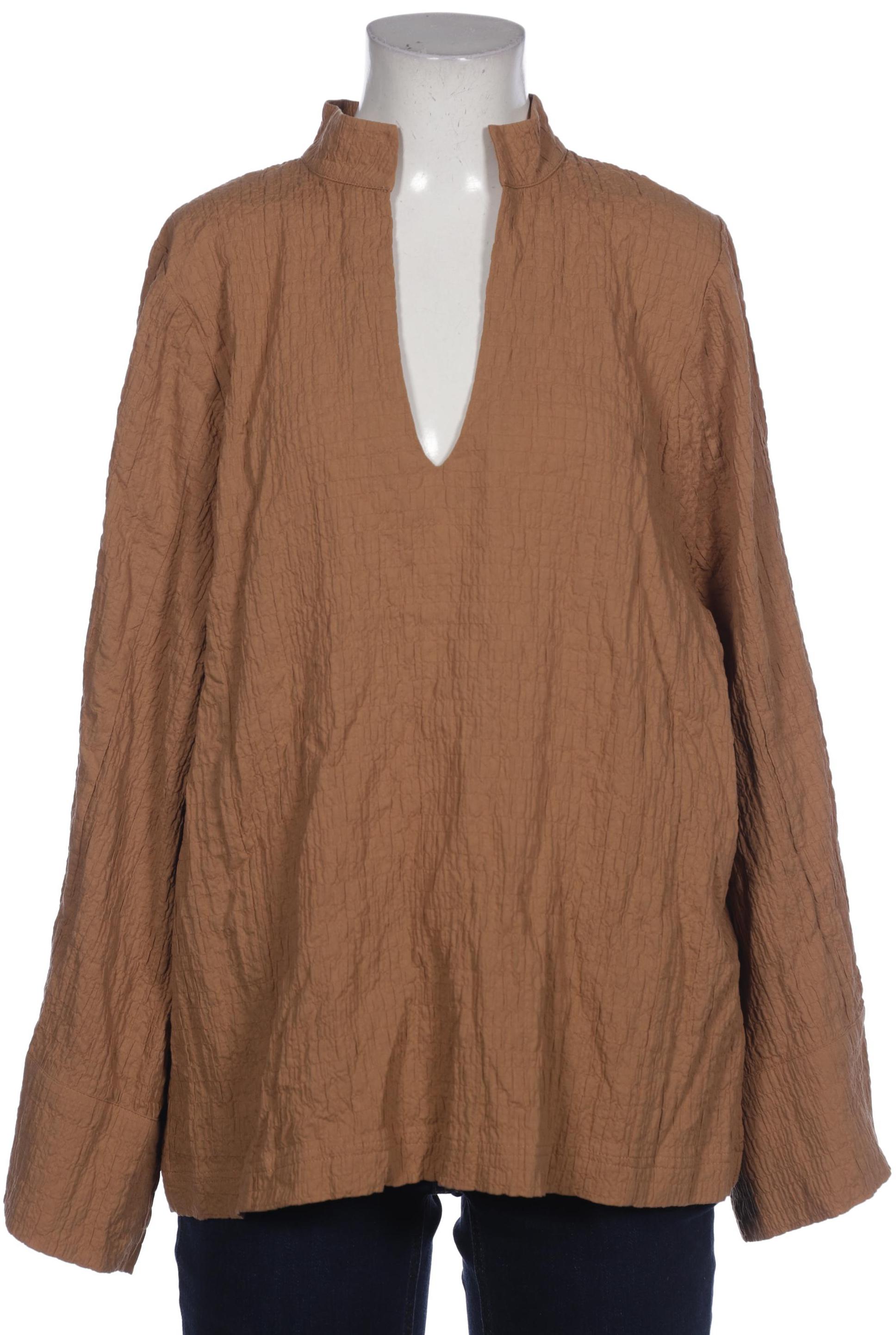 

By Malene Birger Damen Bluse, braun, Gr. 36