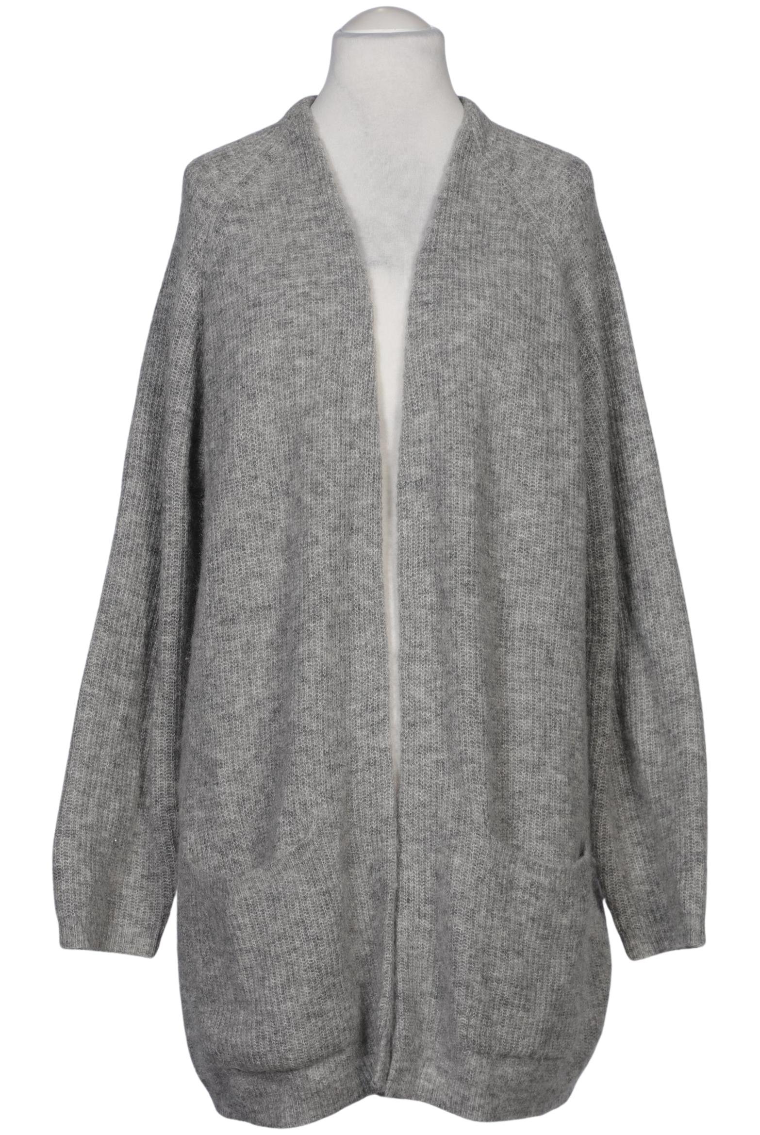 

By Malene Birger Damen Strickjacke, grau, Gr. 38