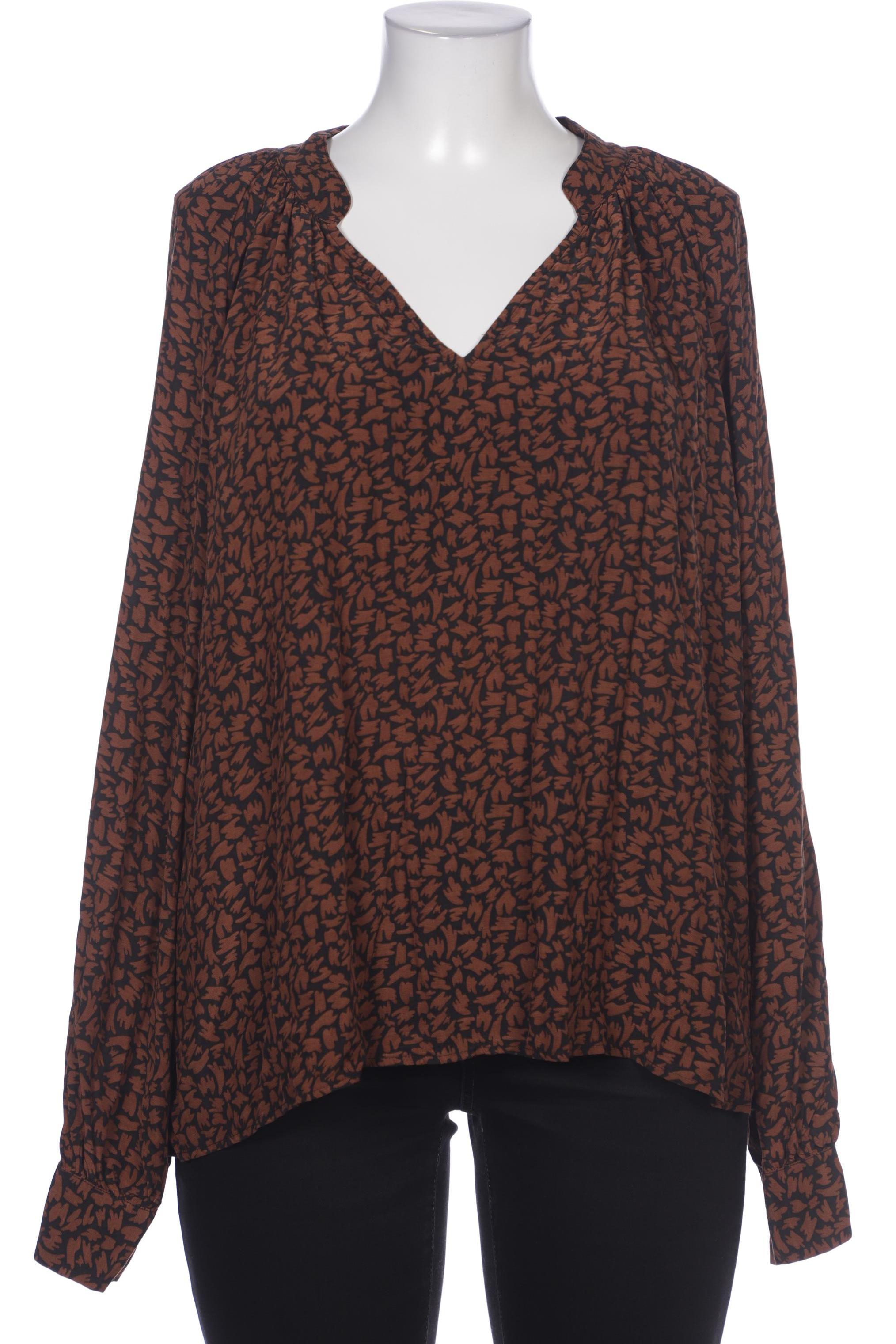 

By Malene Birger Damen Bluse, braun, Gr. 42