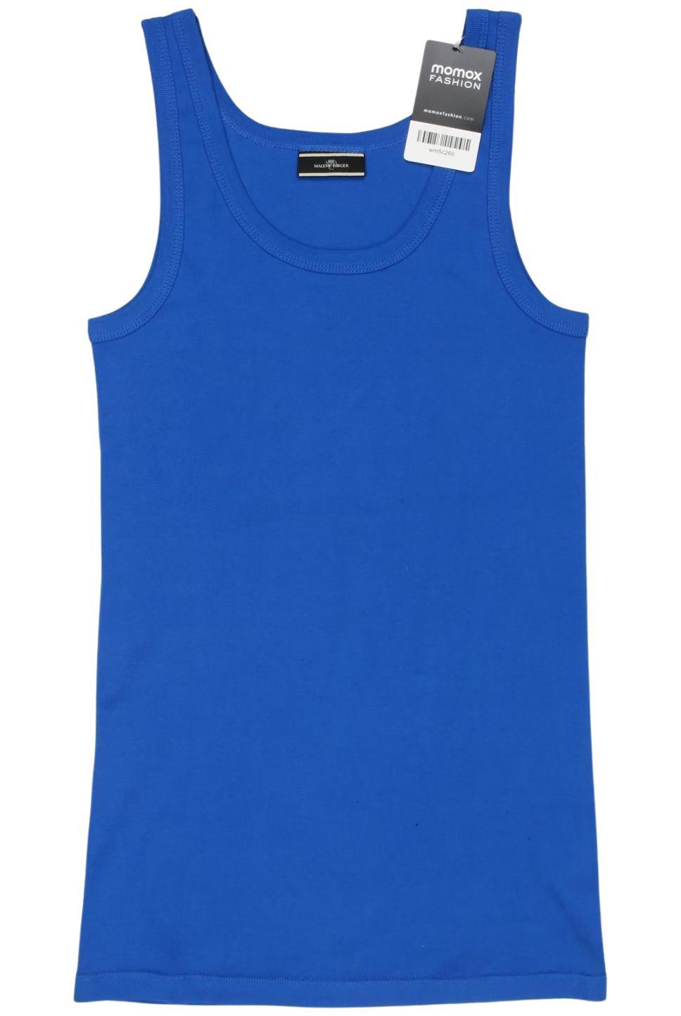 

By Malene Birger Damen Top, blau, Gr. 36