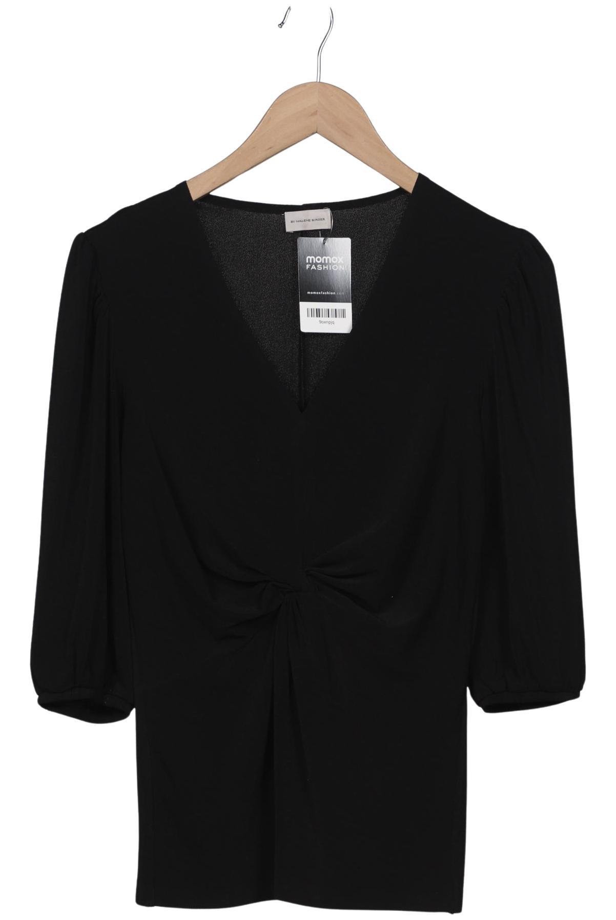 

By Malene Birger Damen Langarmshirt, schwarz, Gr. 38