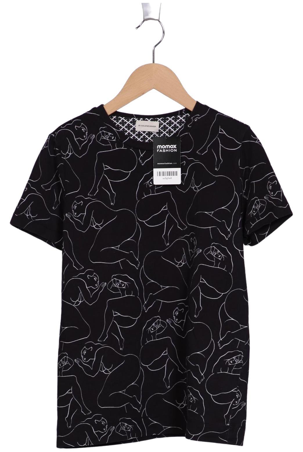 

By Malene Birger Damen T-Shirt, schwarz, Gr. 36