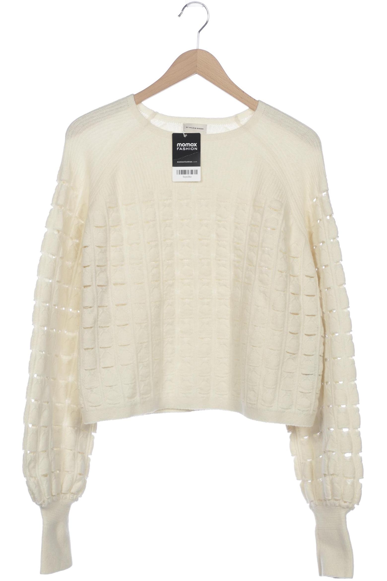 

By Malene Birger Damen Pullover, cremeweiß, Gr. 42