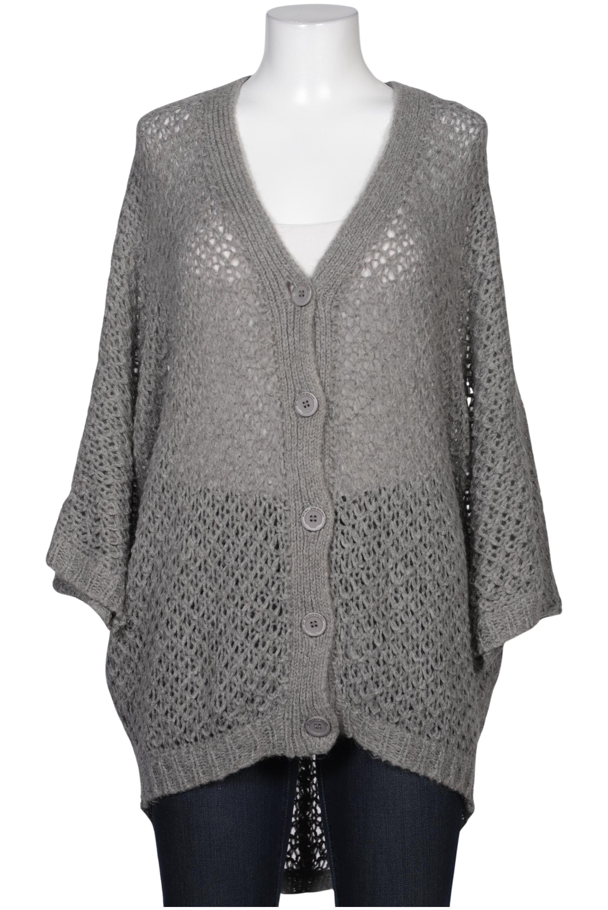 

By Malene Birger Damen Strickjacke, grau, Gr. 38