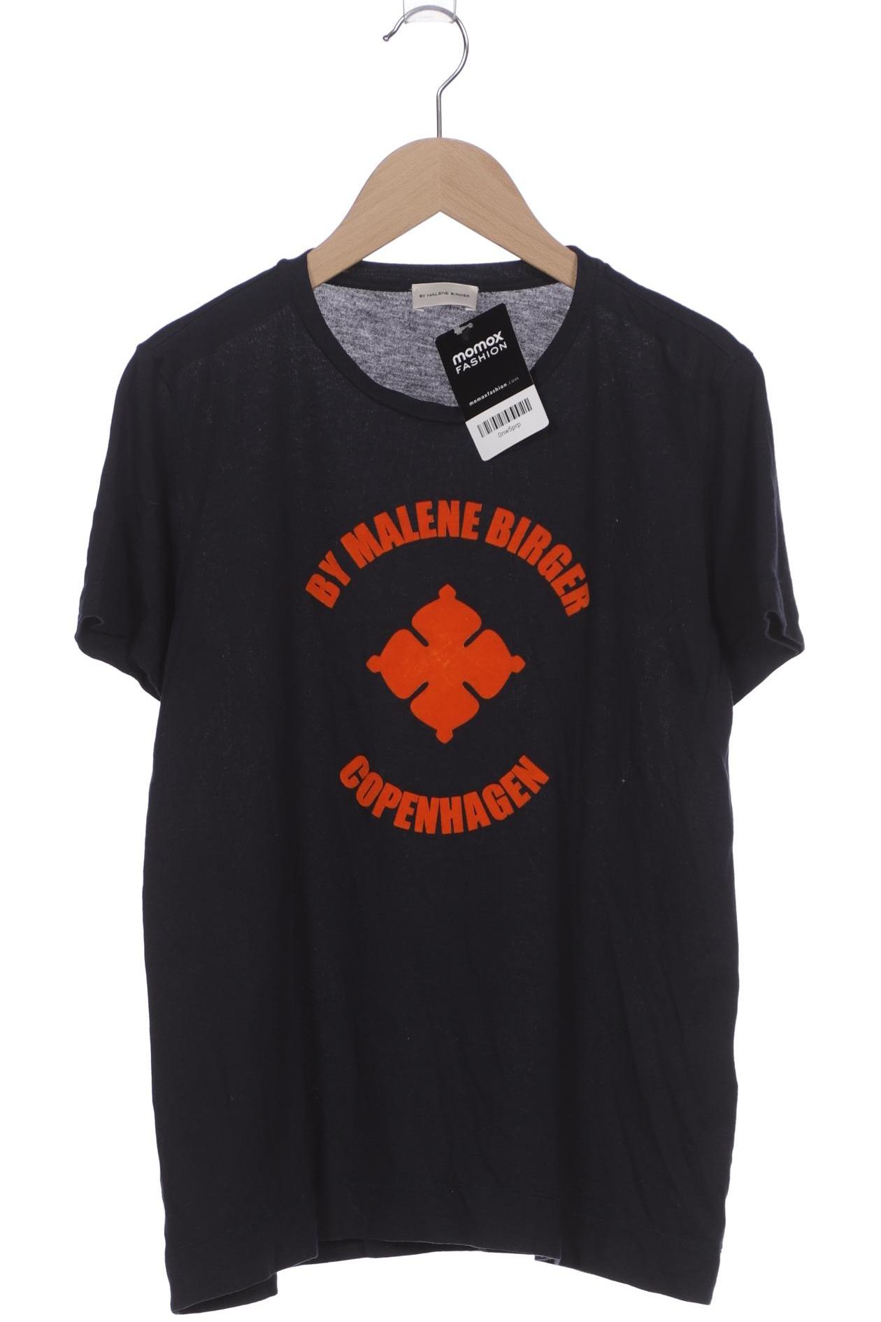 

By Malene Birger Damen T-Shirt, marineblau, Gr. 38