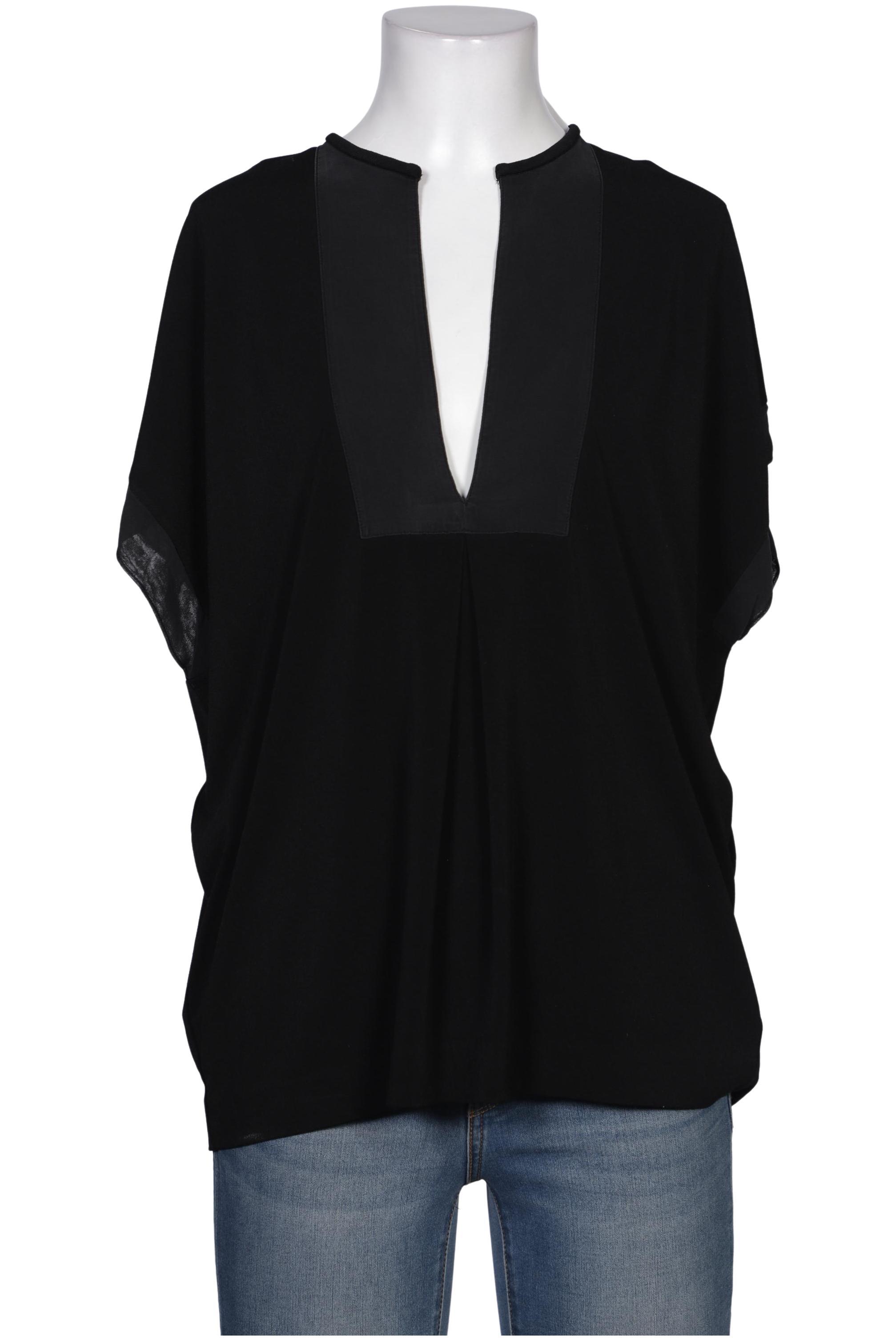 

By Malene Birger Damen Bluse, schwarz, Gr. 38