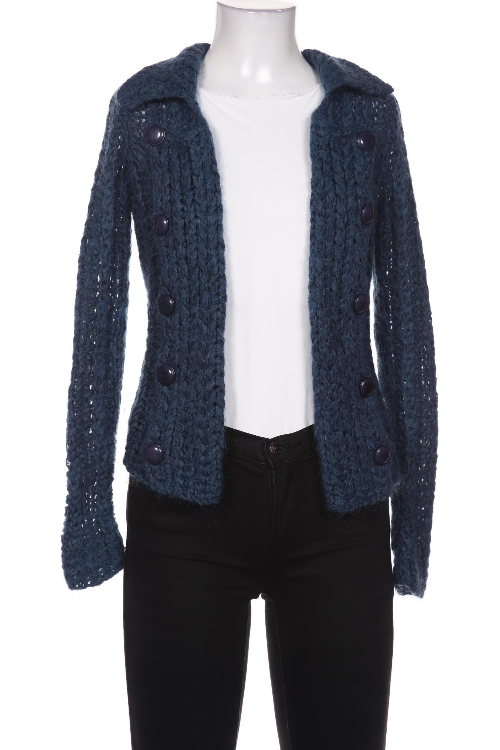 

By Malene Birger Damen Strickjacke, blau, Gr. 34