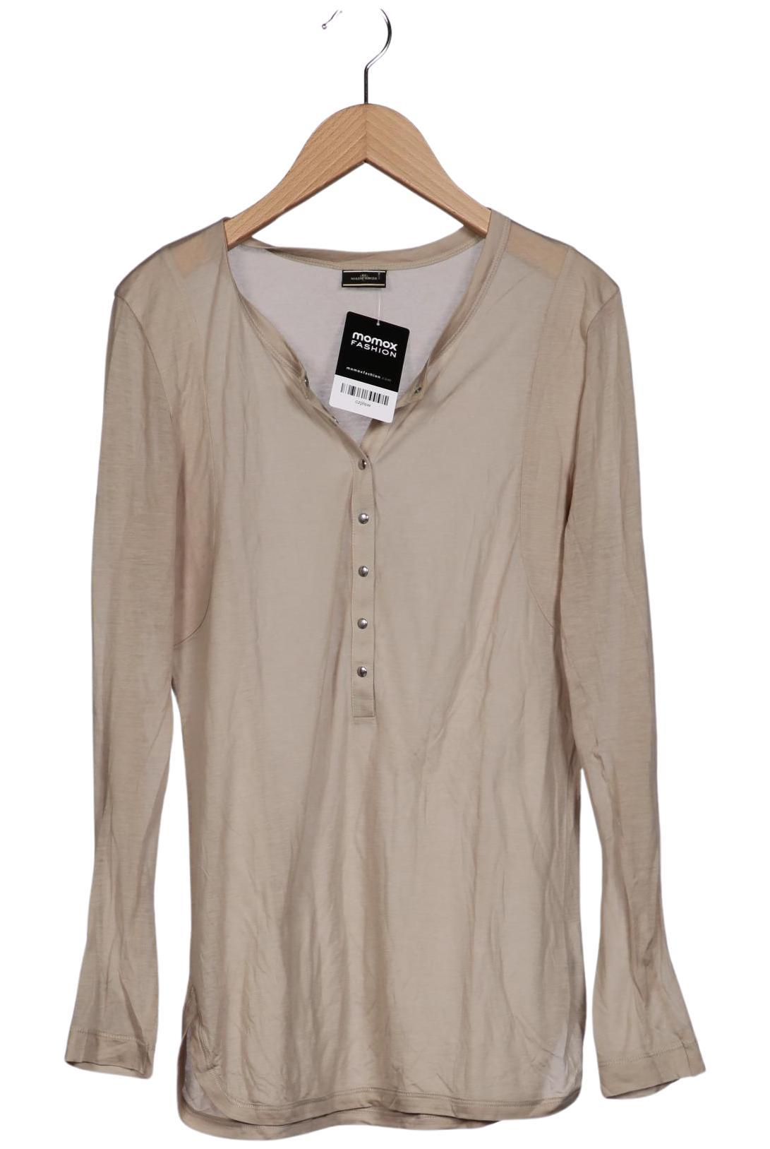 

By Malene Birger Damen Langarmshirt, hellgrün, Gr. 36