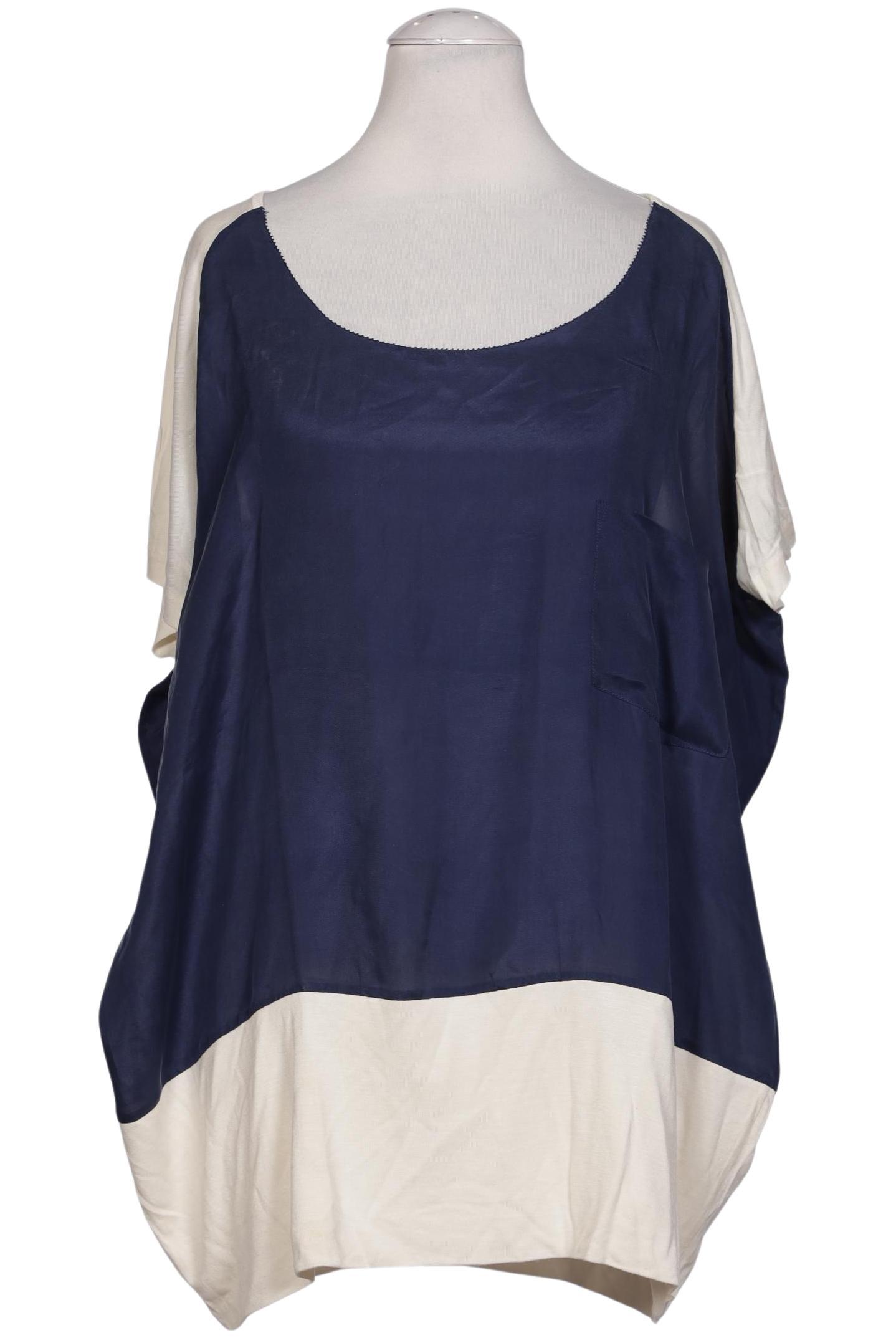 

By Malene Birger Damen Bluse, marineblau, Gr. 36