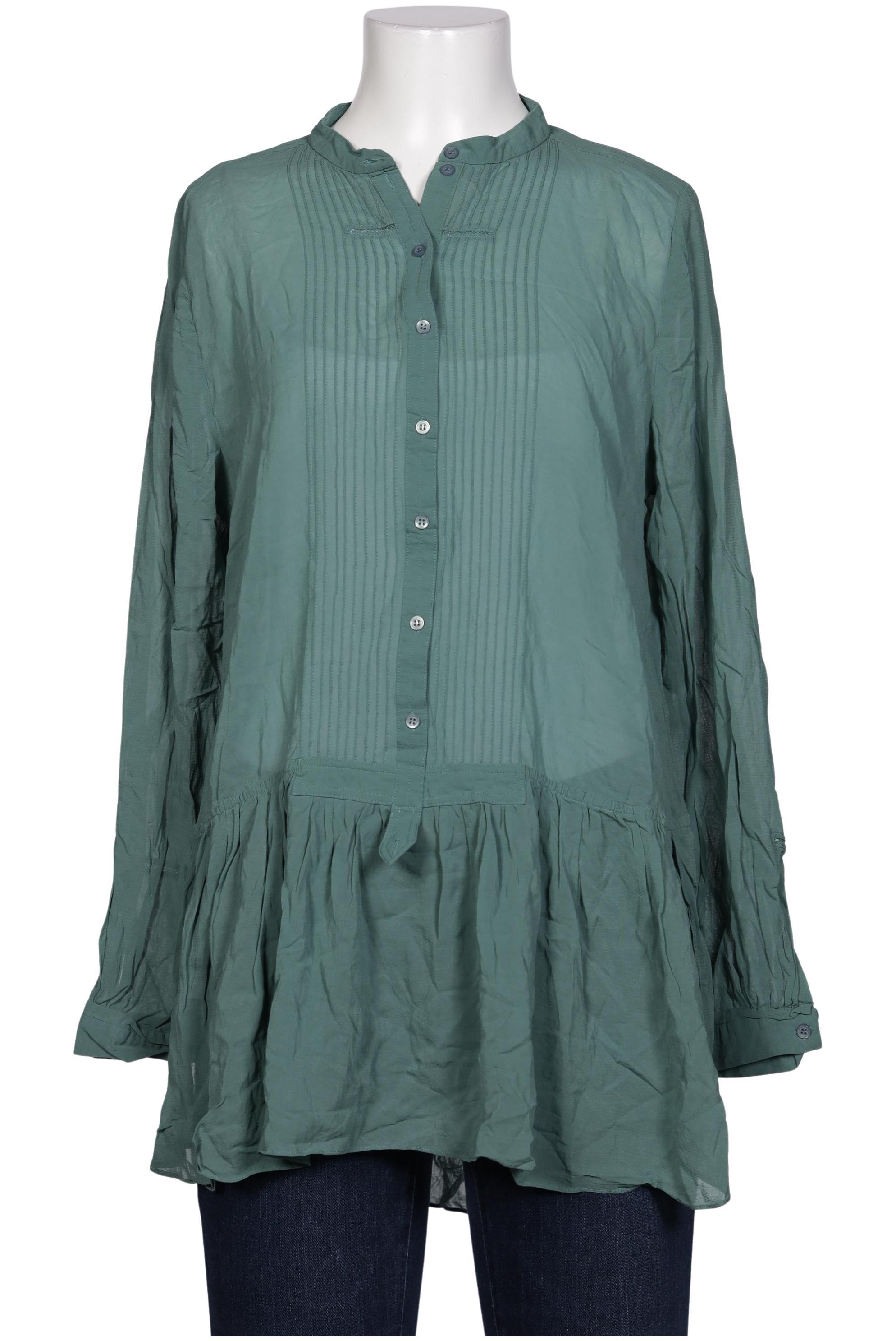 

By Malene Birger Damen Bluse, grün, Gr. 38