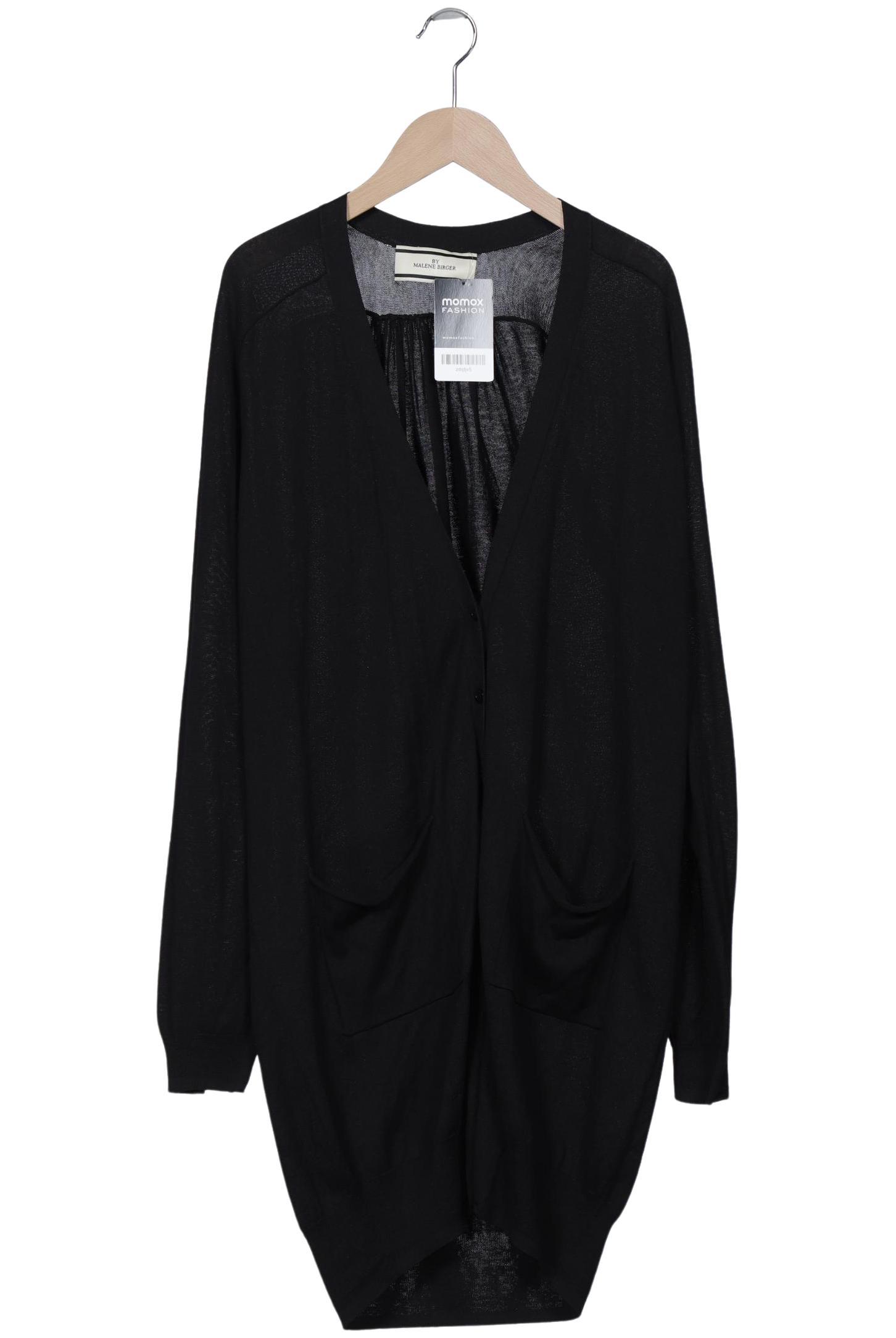 

By Malene Birger Damen Strickjacke, schwarz, Gr. 36