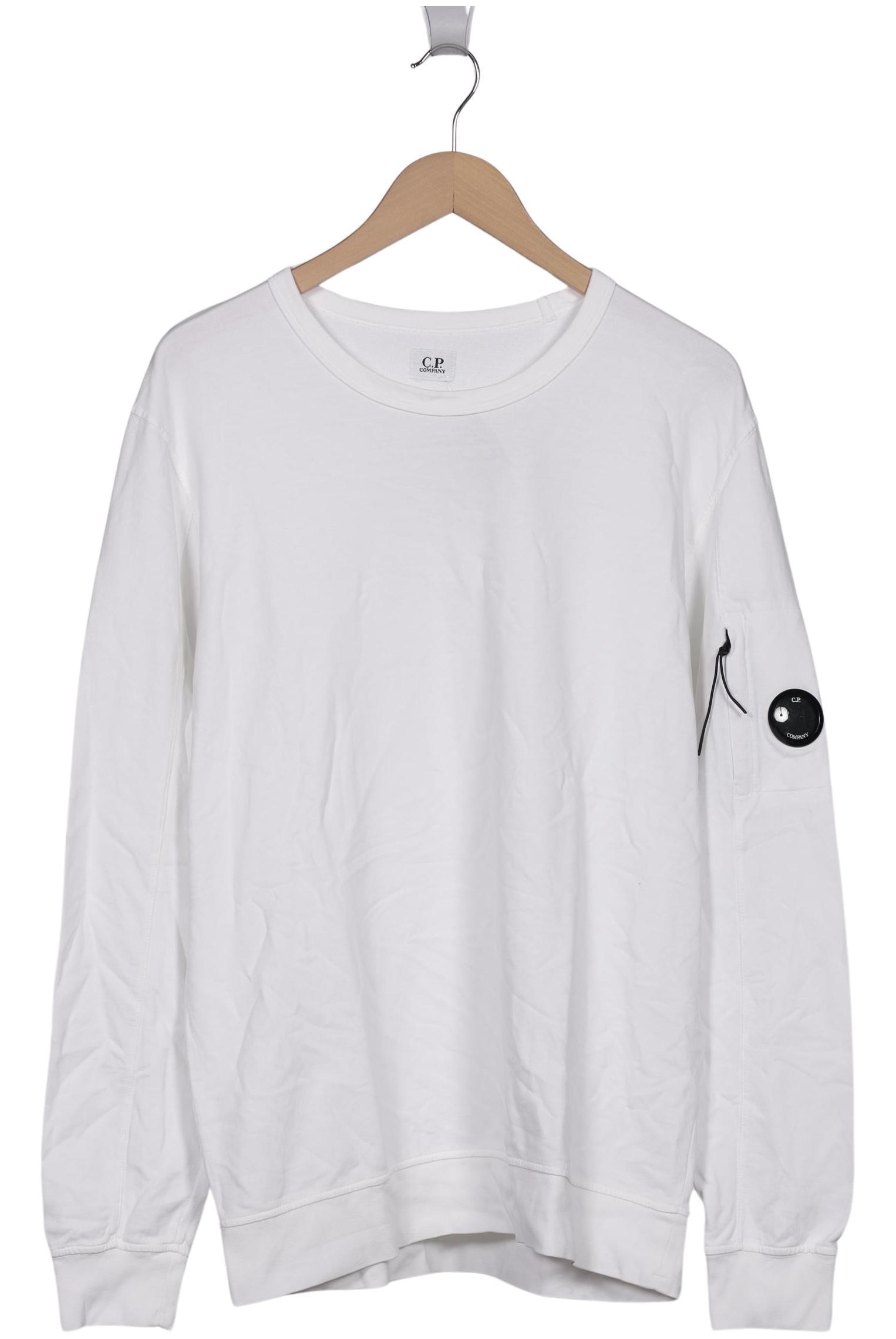 

C.p. Company Herren Sweatshirt, weiß, Gr. 54