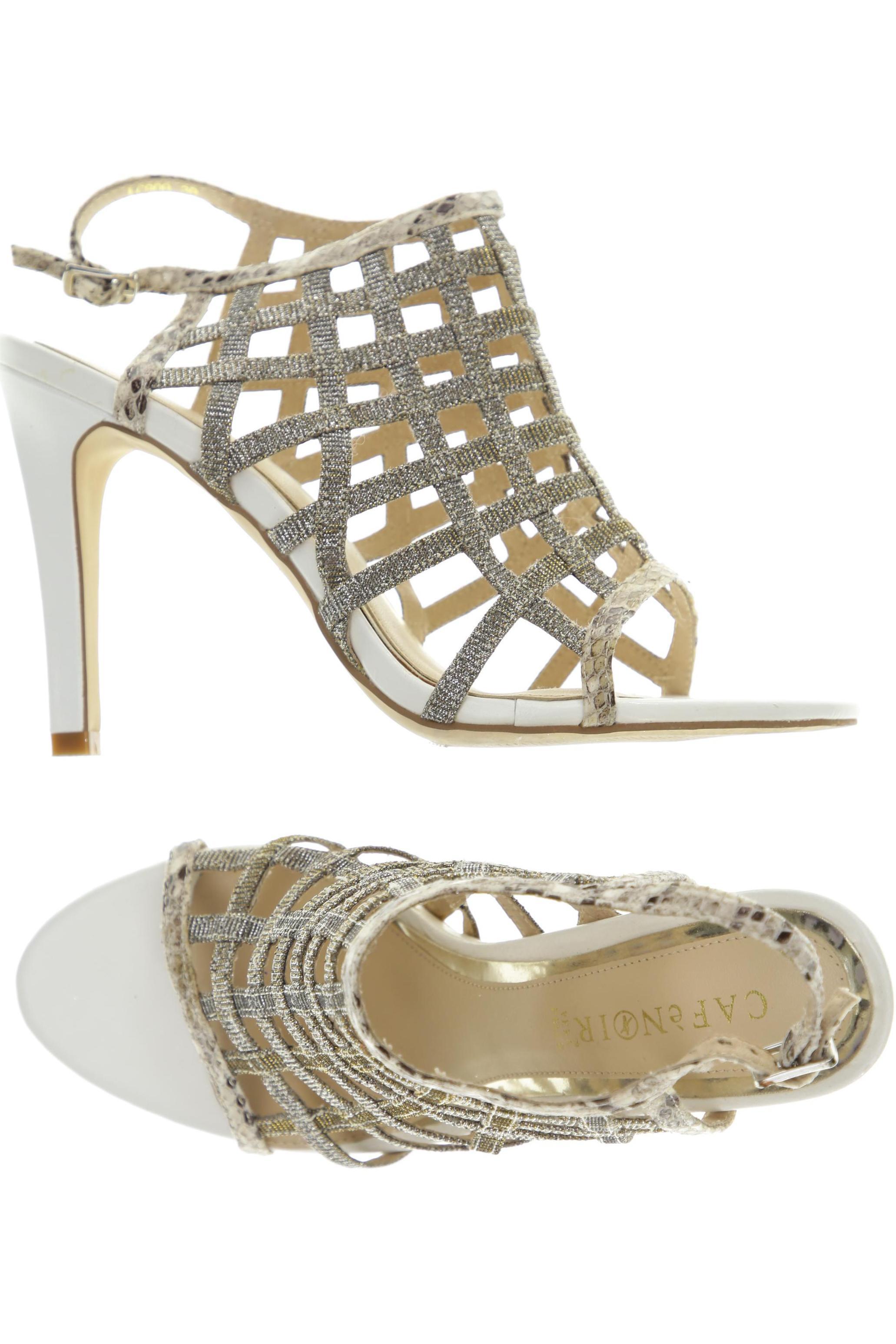 

Café Noir Damen Sandale, silber, Gr. 39